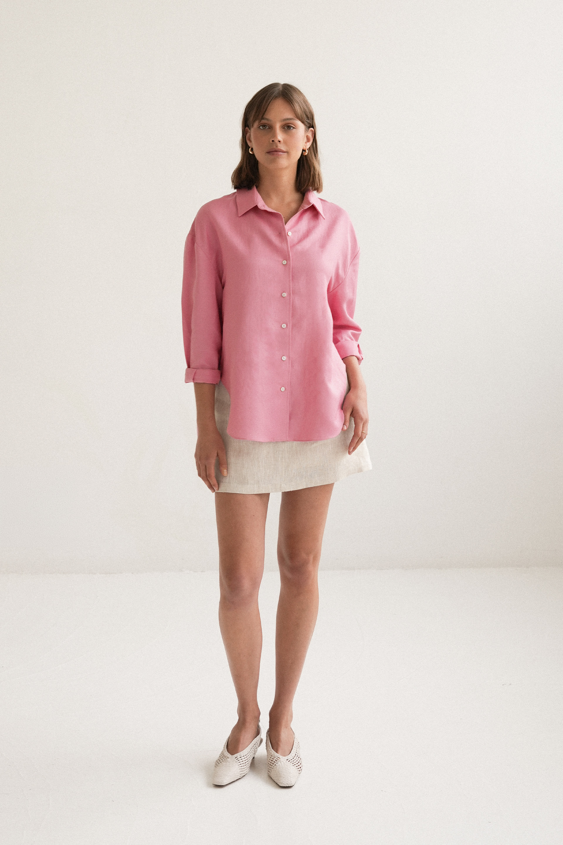 Linen Oversized Shirt