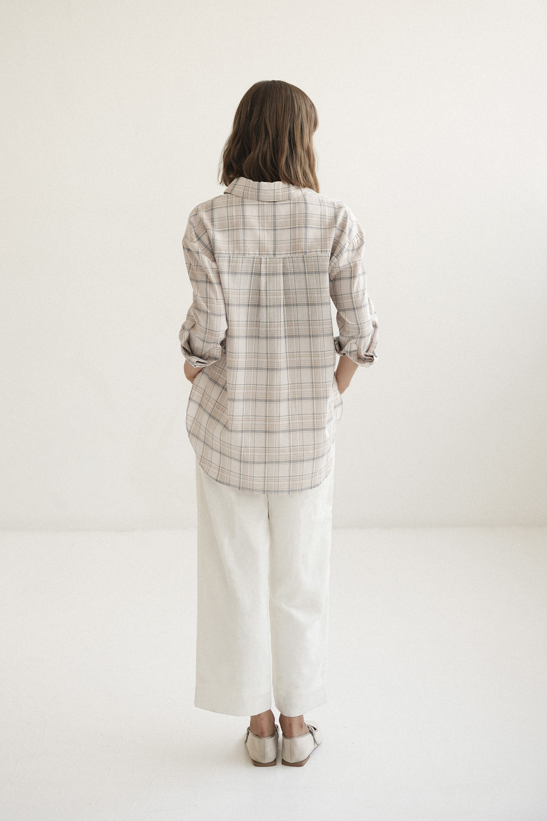 Checkered Oversized Shirt