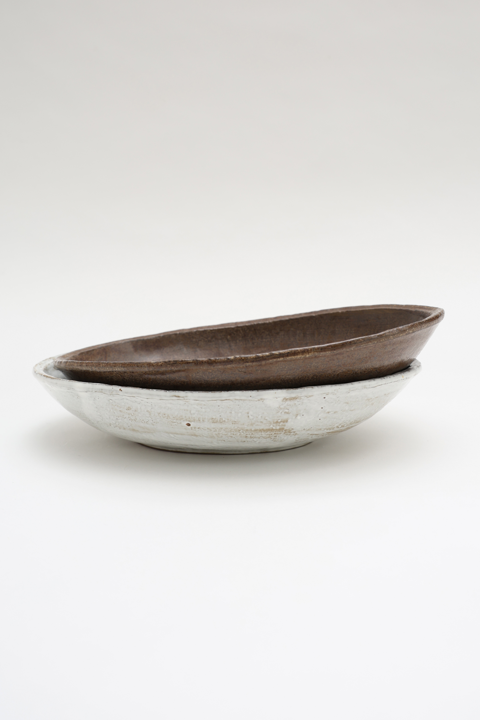 Large Oval Stoneware Platter