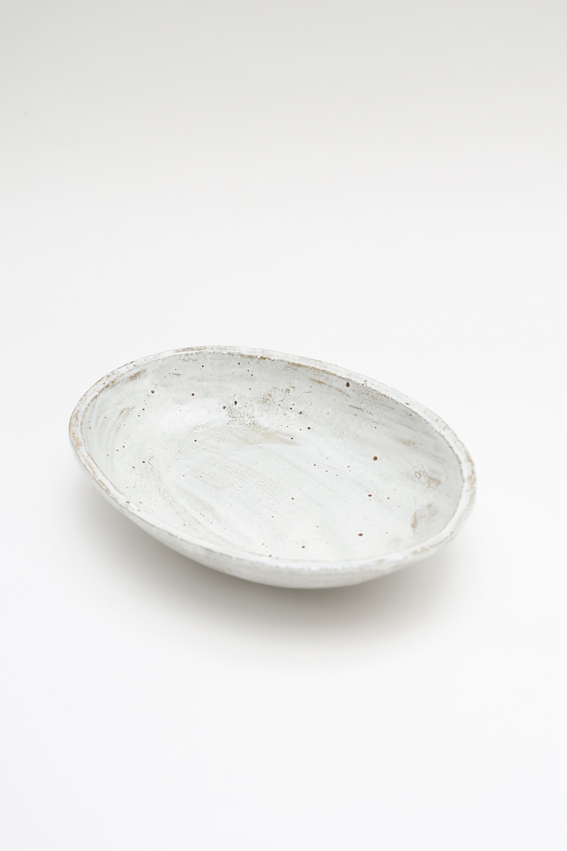 Large Oval Stoneware Platter