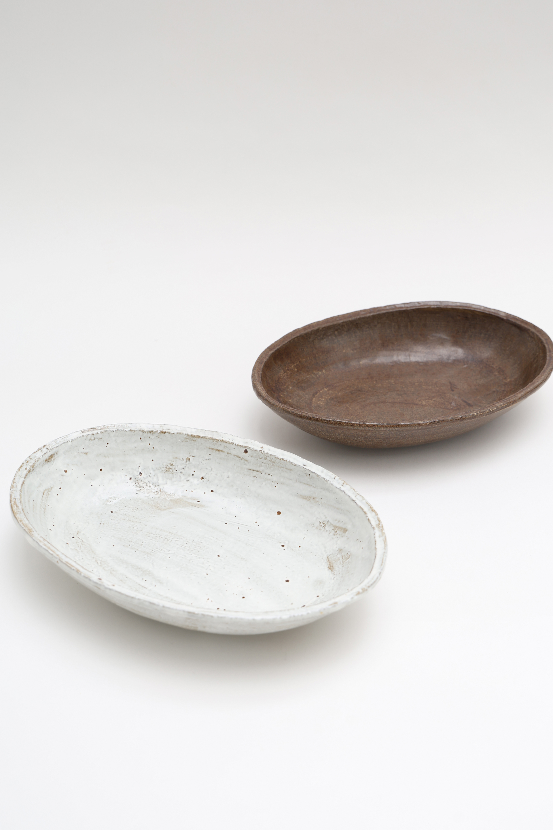 Large Oval Stoneware Platter