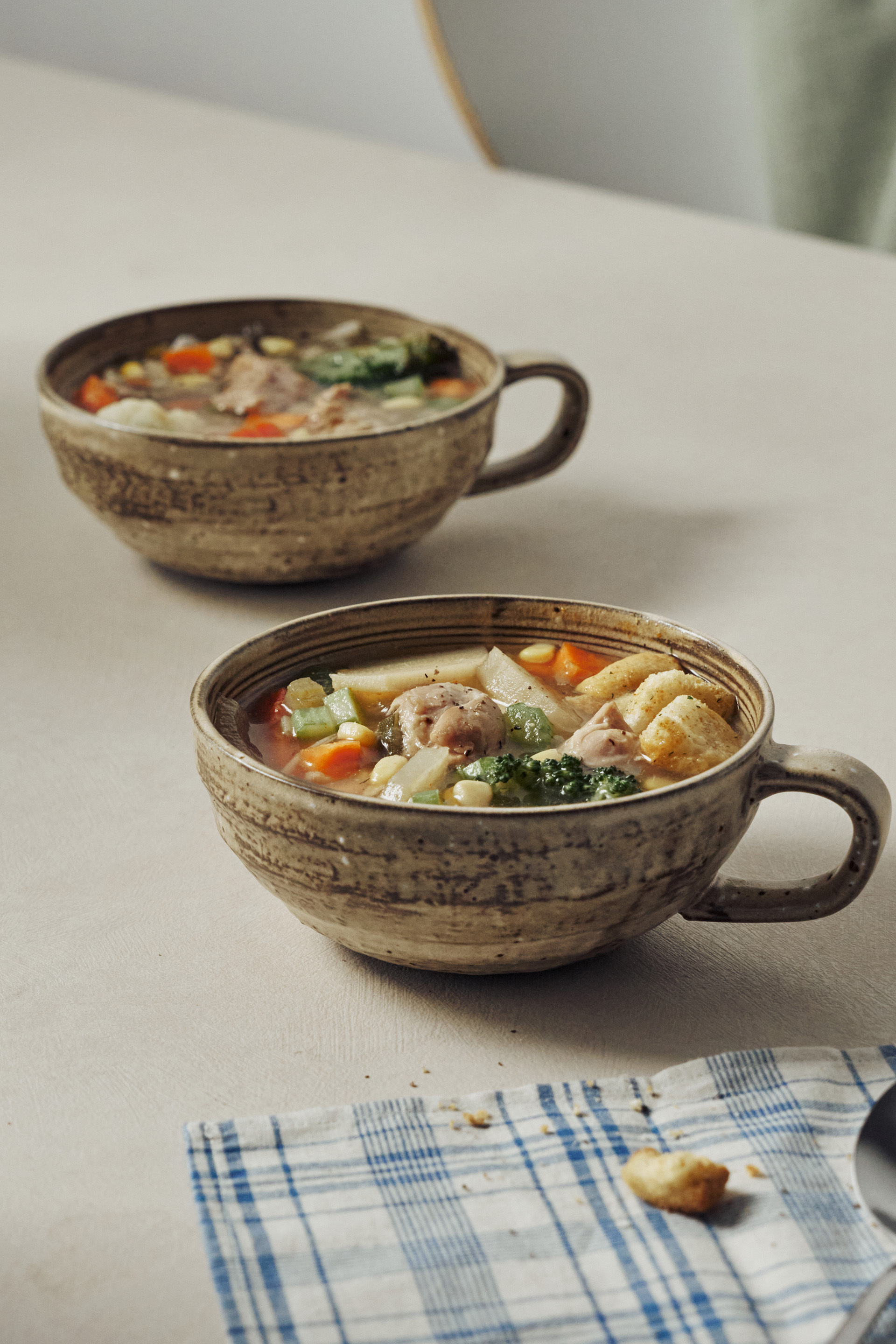 Everyday Stoneware Soup Bowl