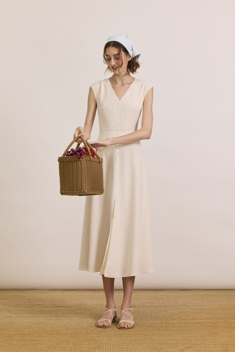 Button-Down Maxi Dress