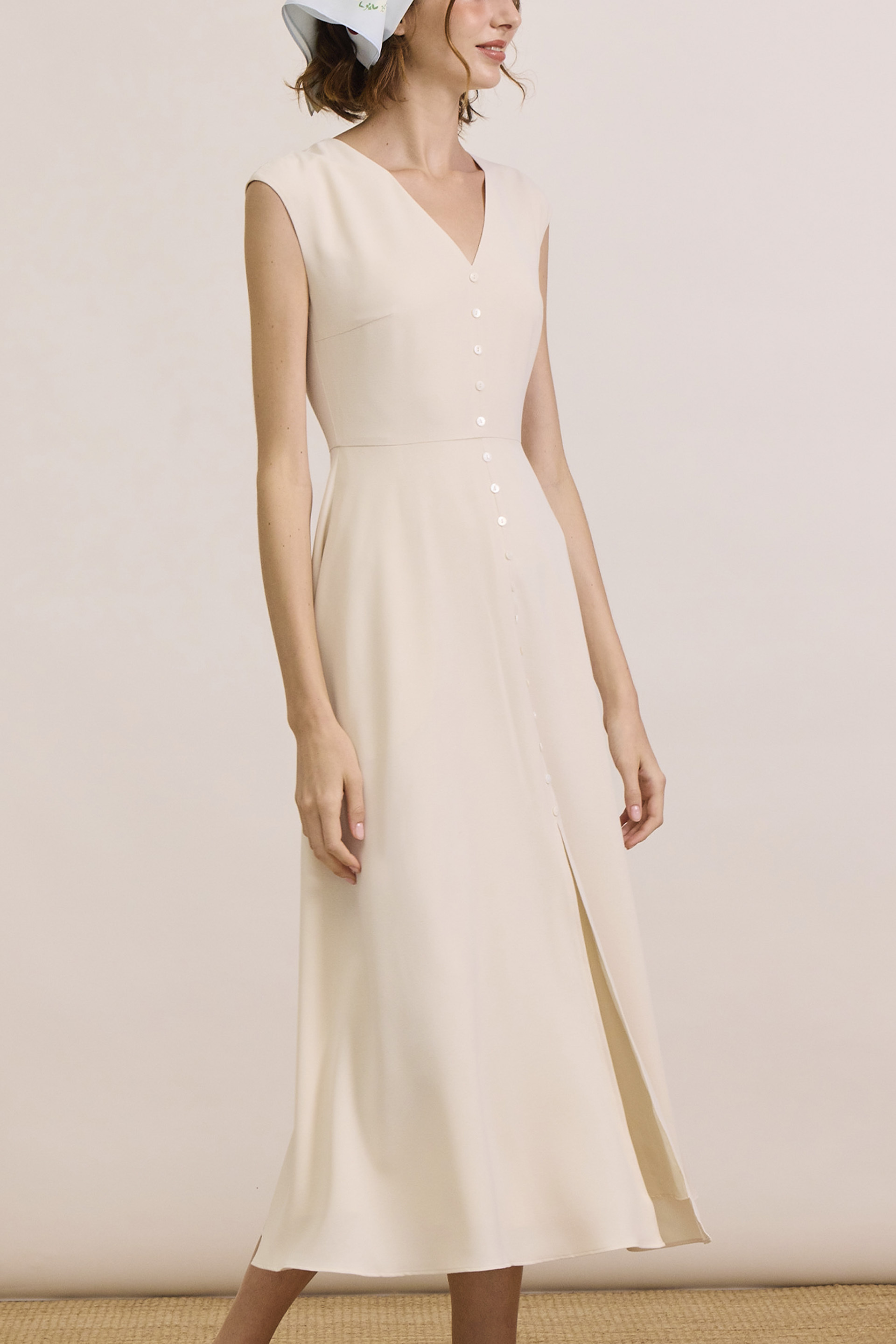 Button-Down Maxi Dress