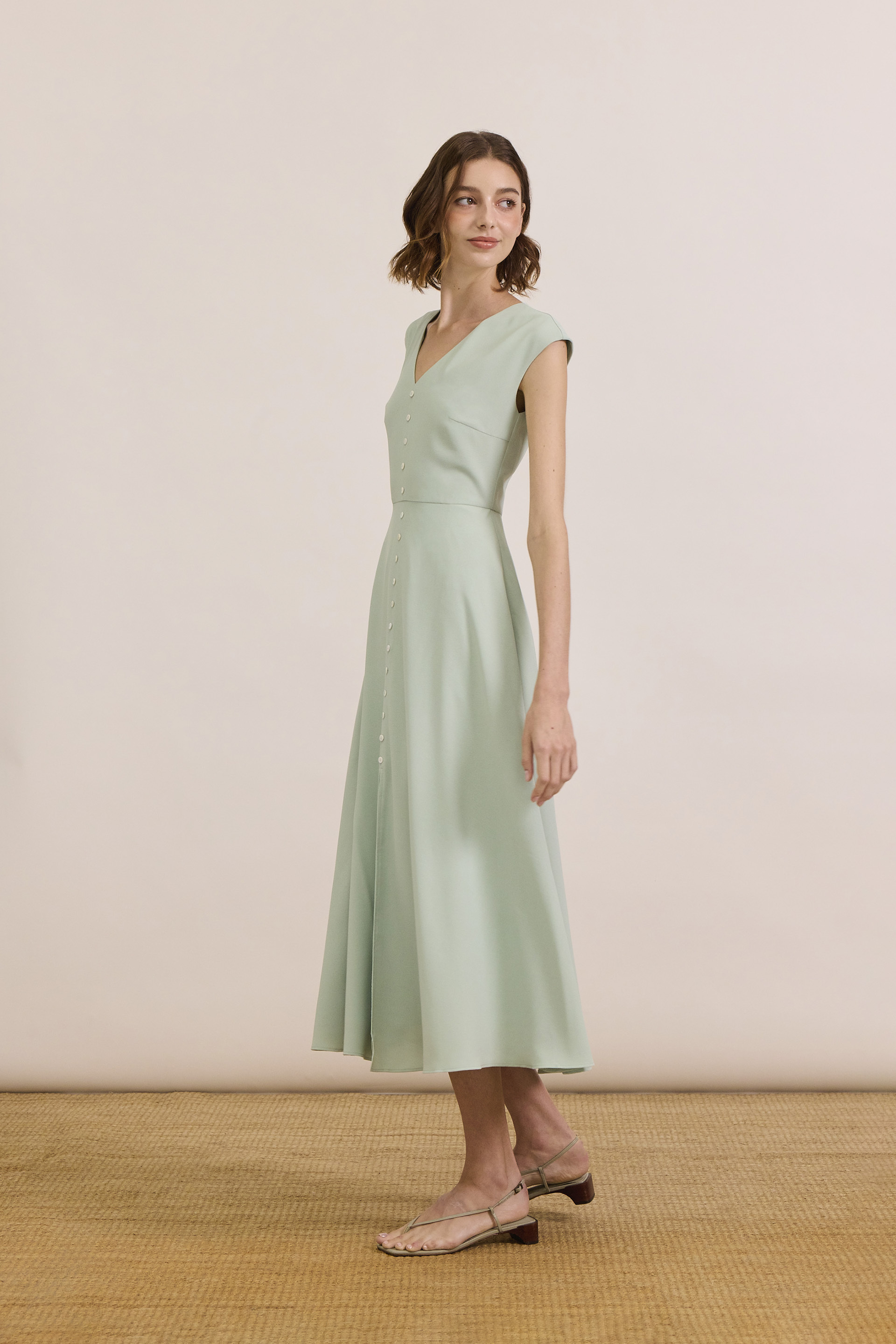 Button-Down Maxi Dress