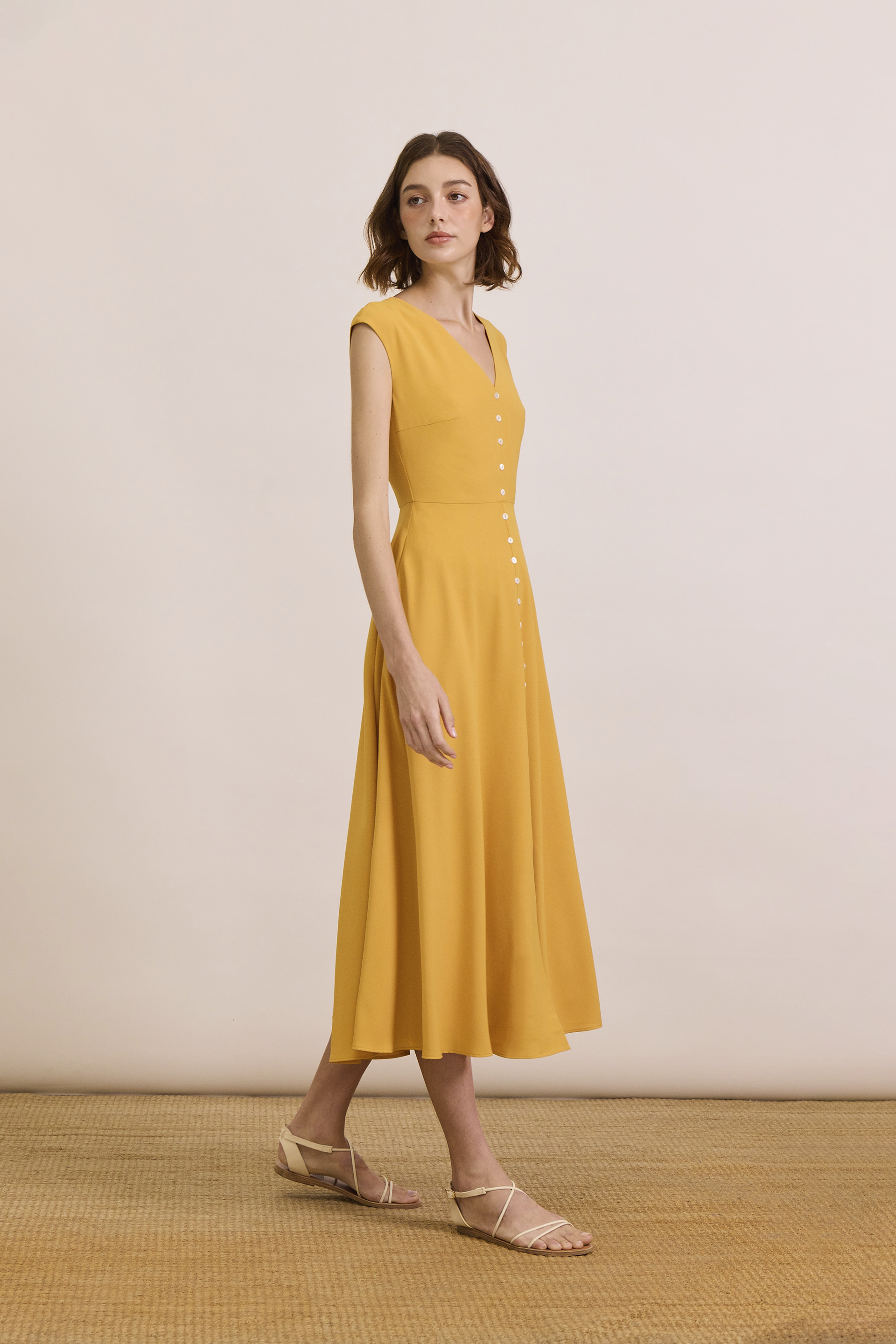 Button-Down Maxi Dress
