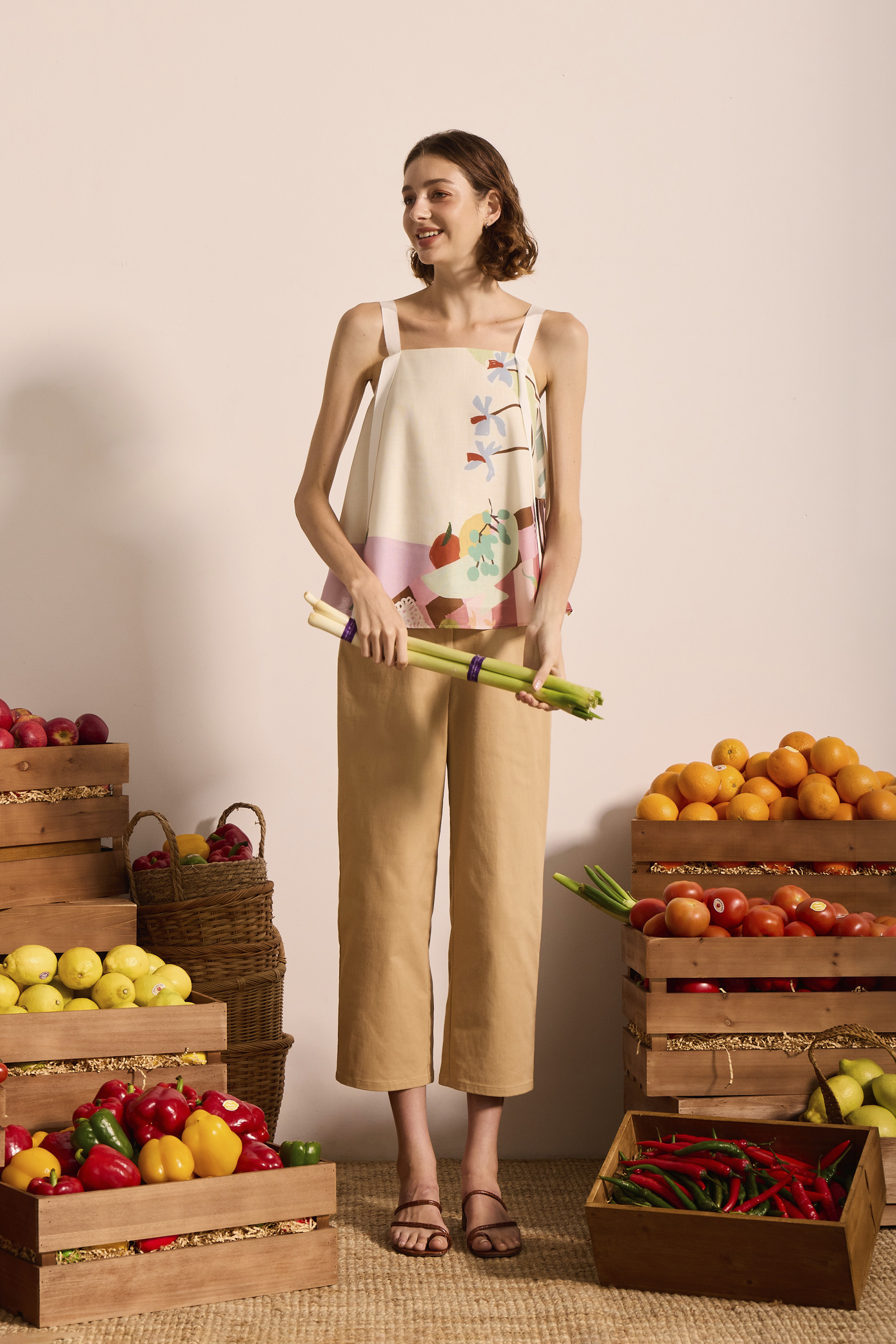 Mise-En-Place Ribbon Top