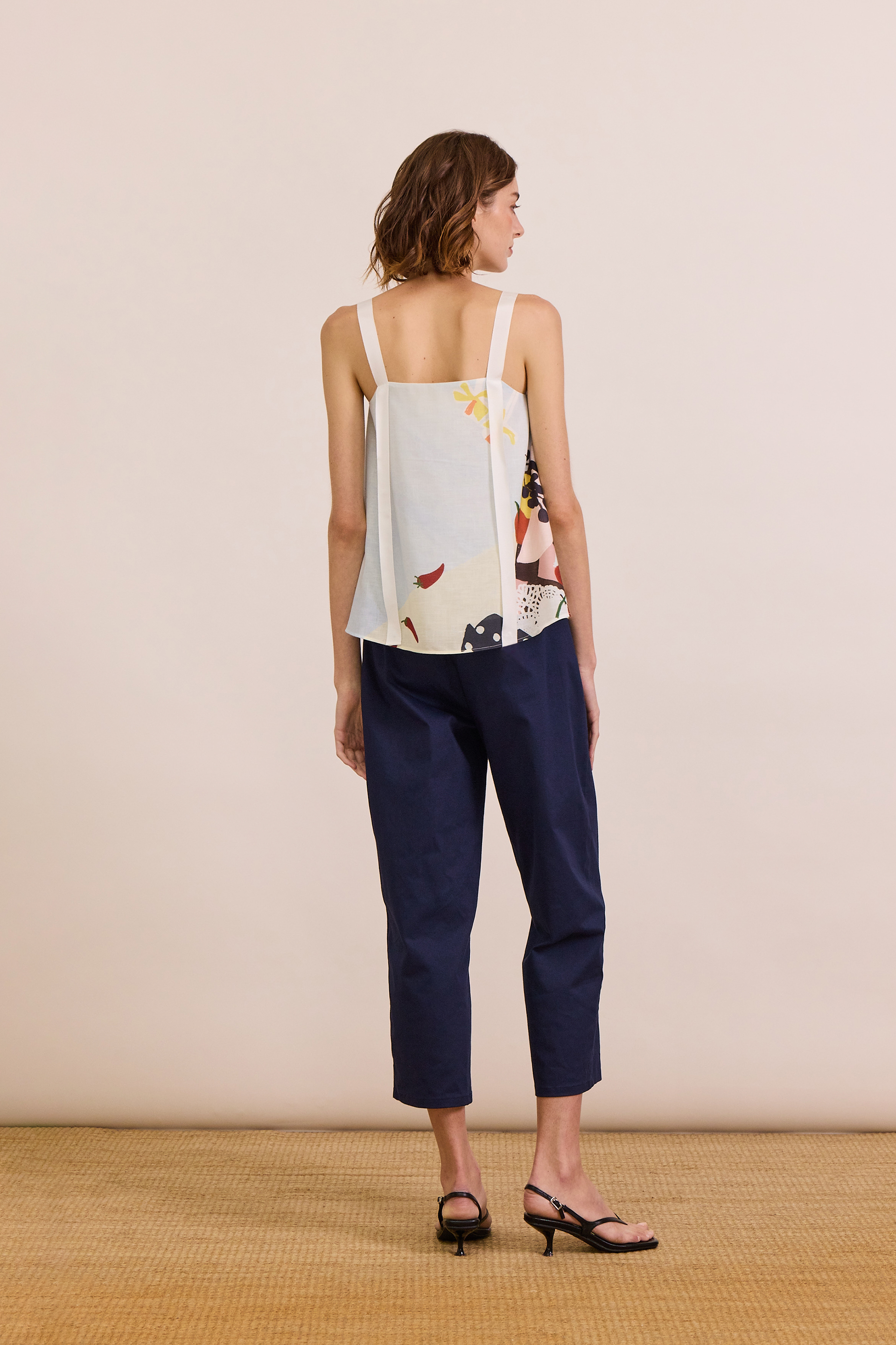 Mise-En-Place Ribbon Top