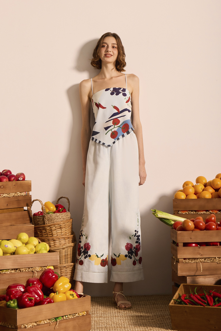 Mise-En-Place Scarf Top