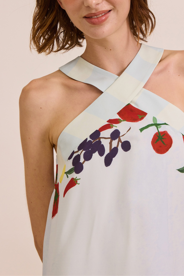 Mise-En-Place Halter Dress