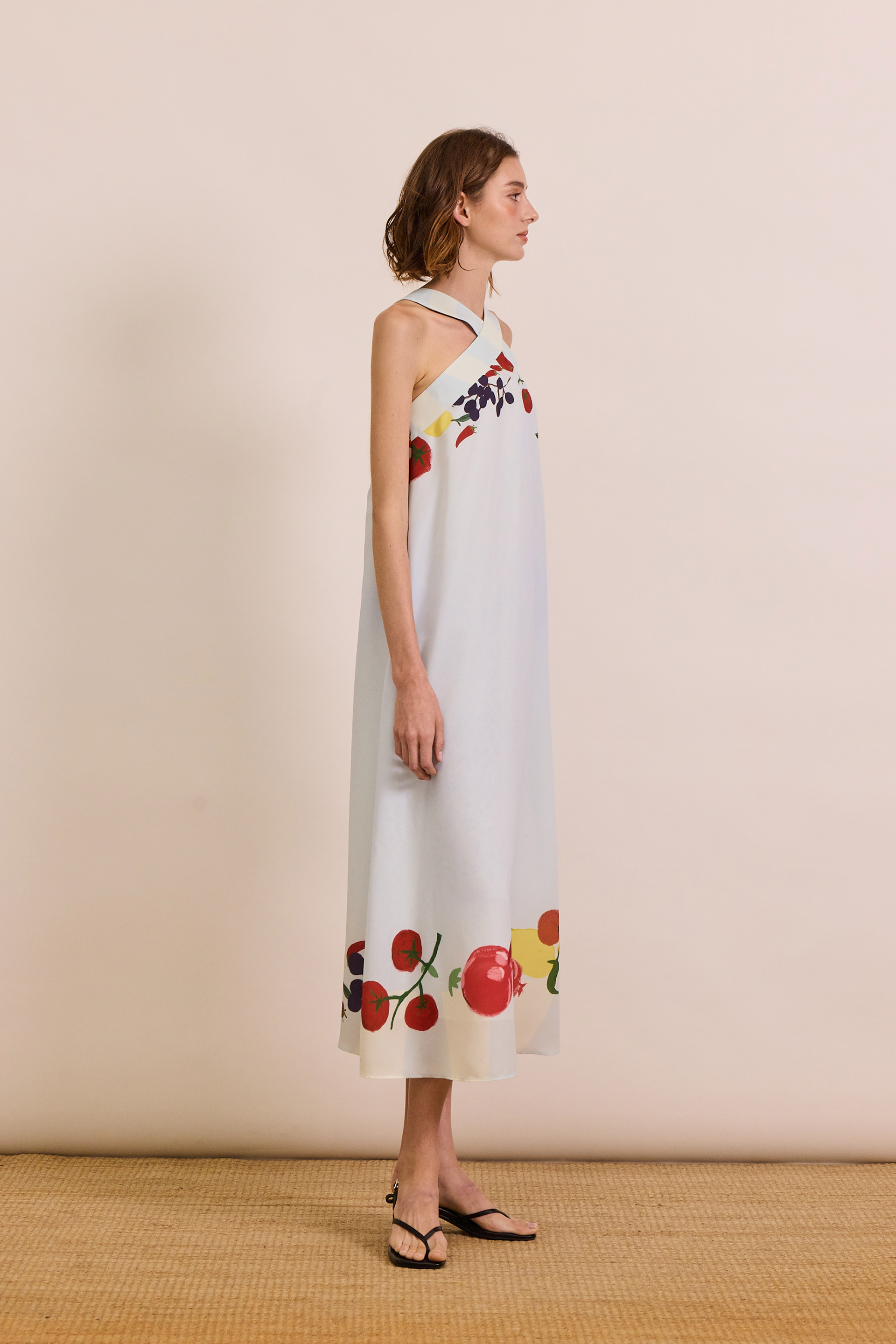 Mise-En-Place Halter Dress