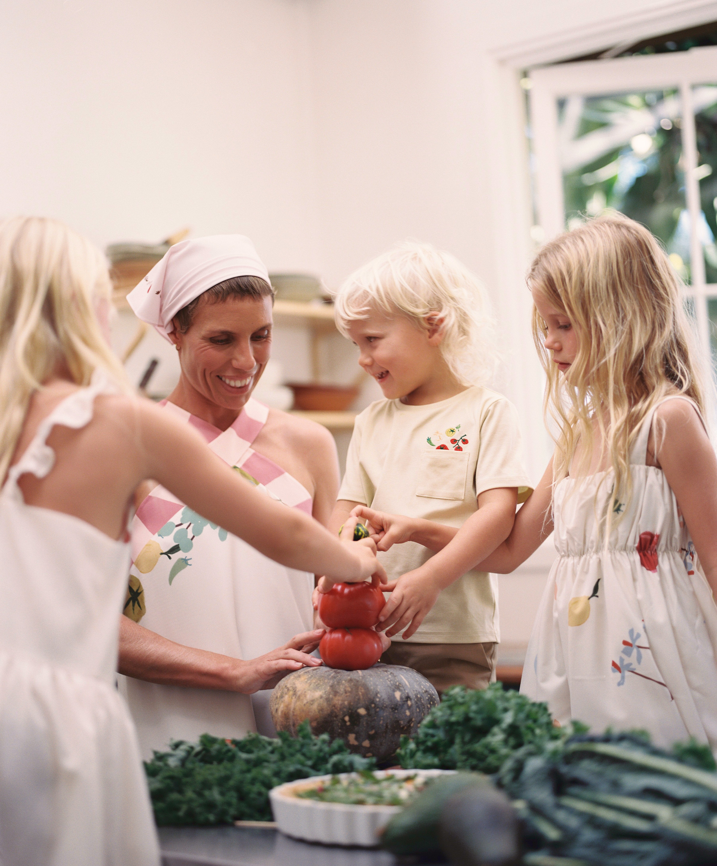 Mise-En-Place Halter Dress