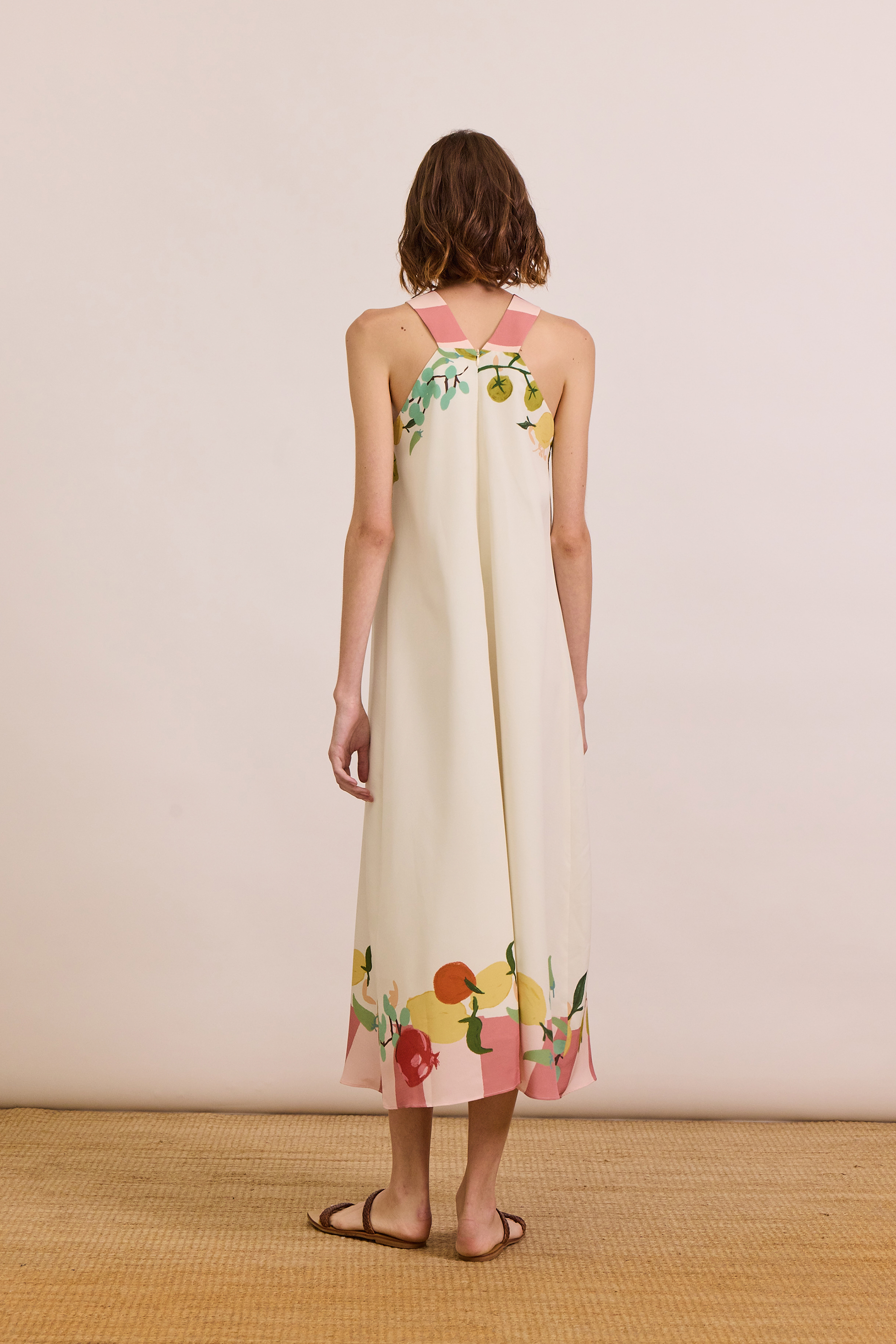 Mise-En-Place Halter Dress