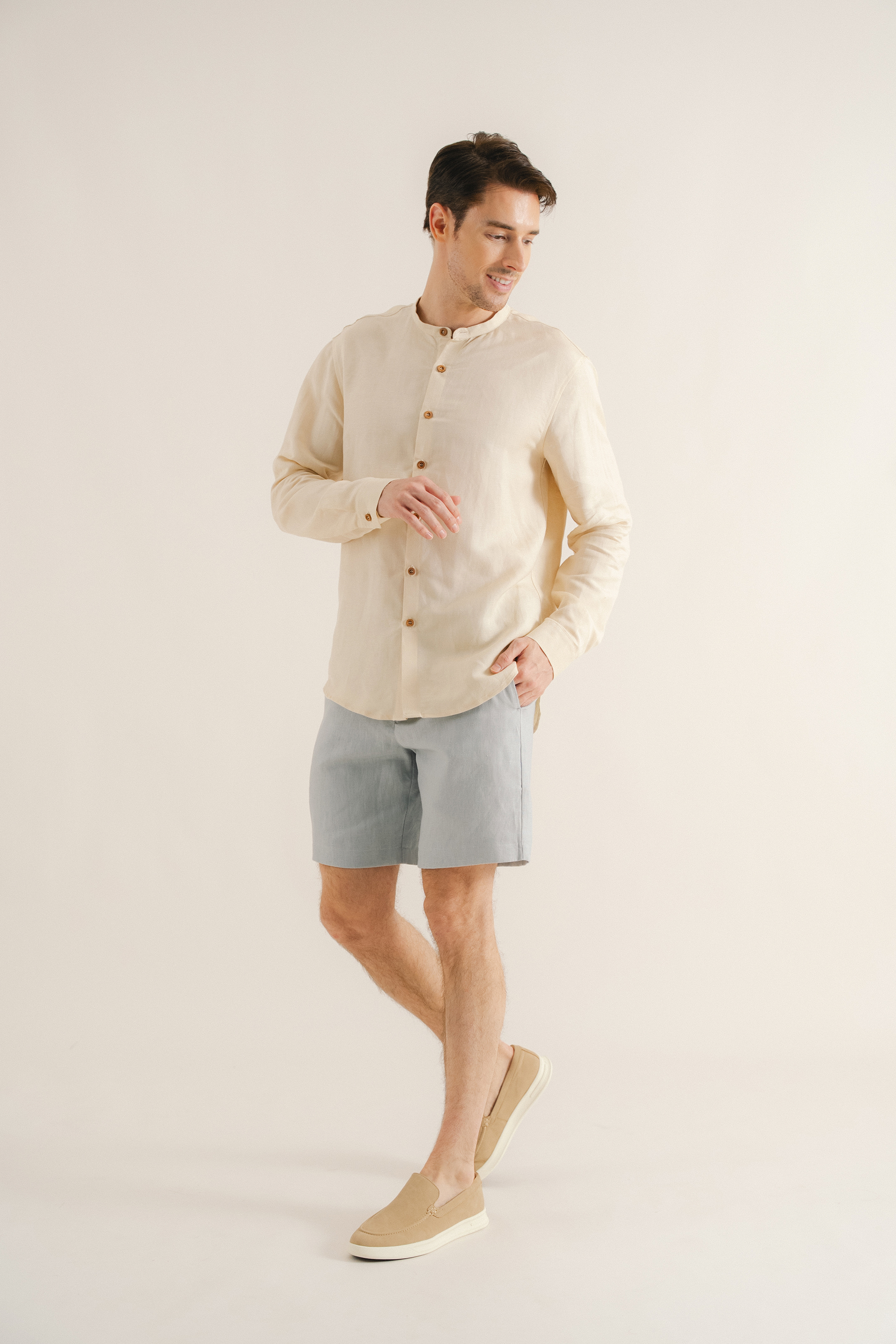 Linen Long Sleeve Shirt