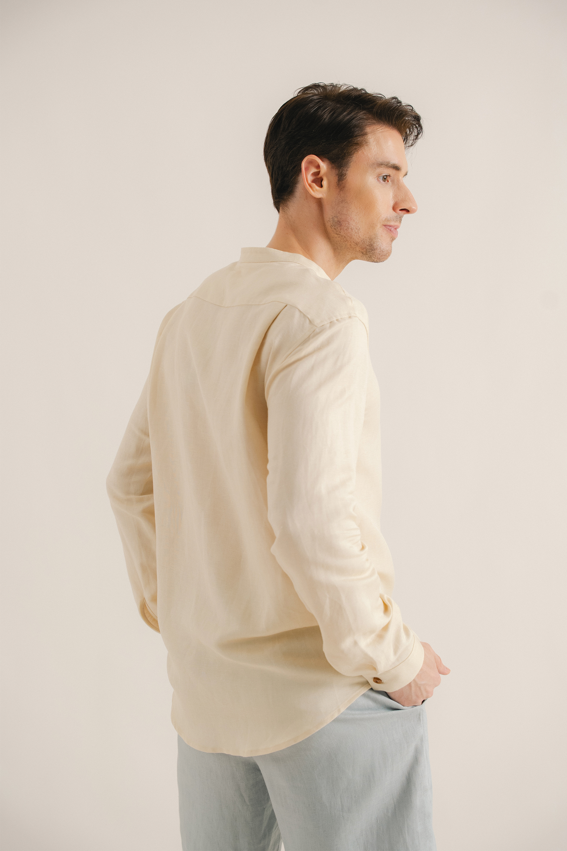 Linen Long Sleeve Shirt