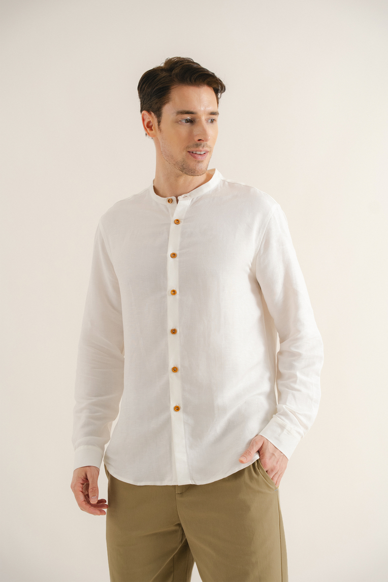 Linen Long Sleeve Shirt