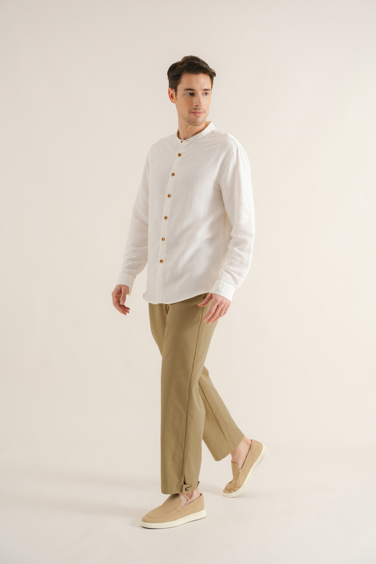 Linen Long Sleeve Shirt
