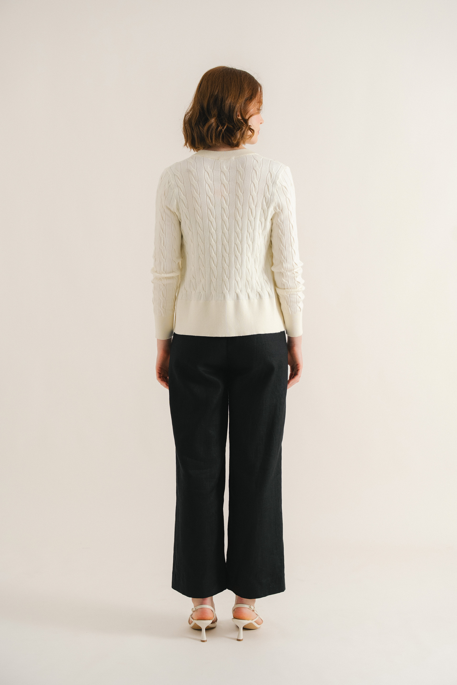 Linen Full-Length Trousers