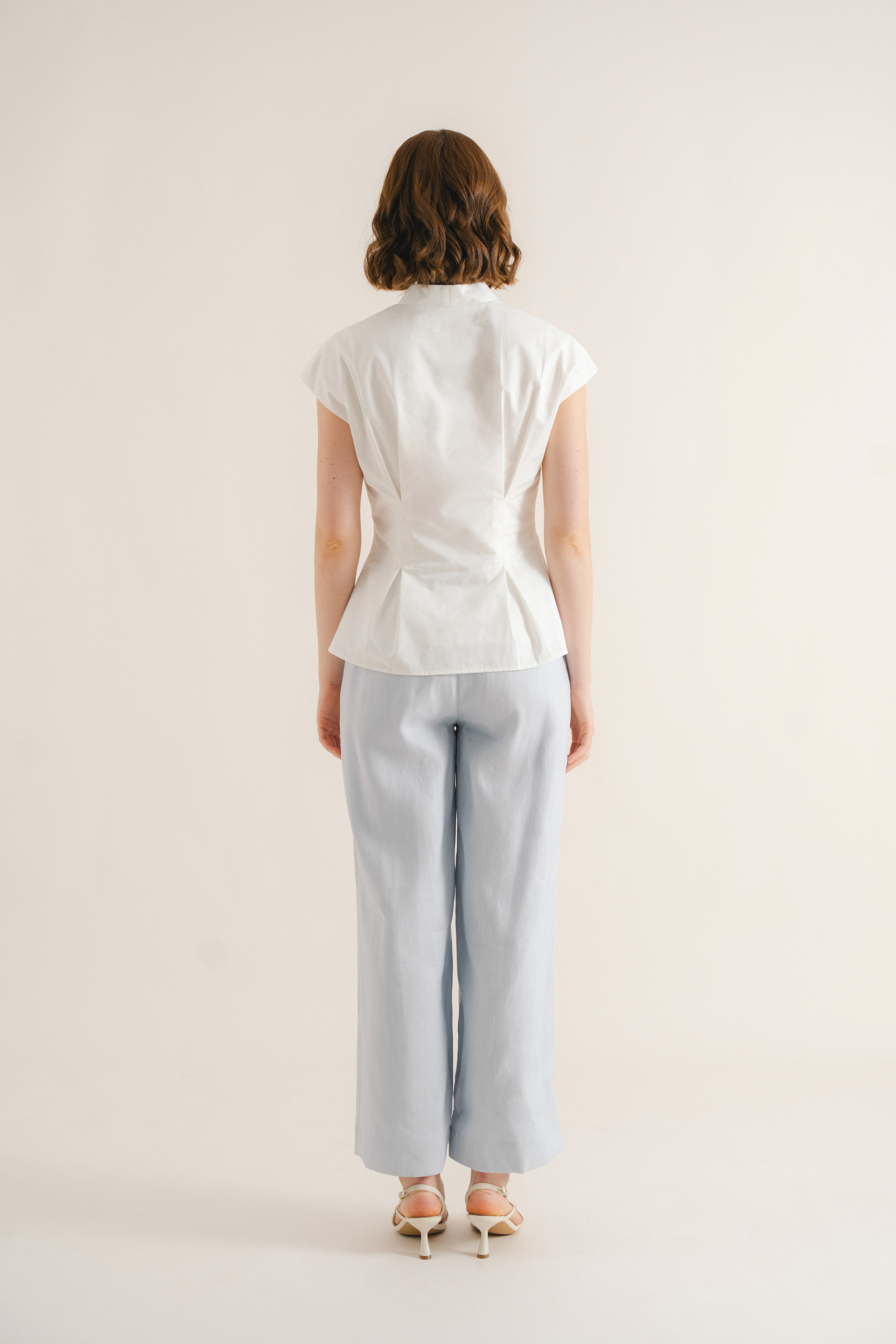 Linen Full-Length Trousers