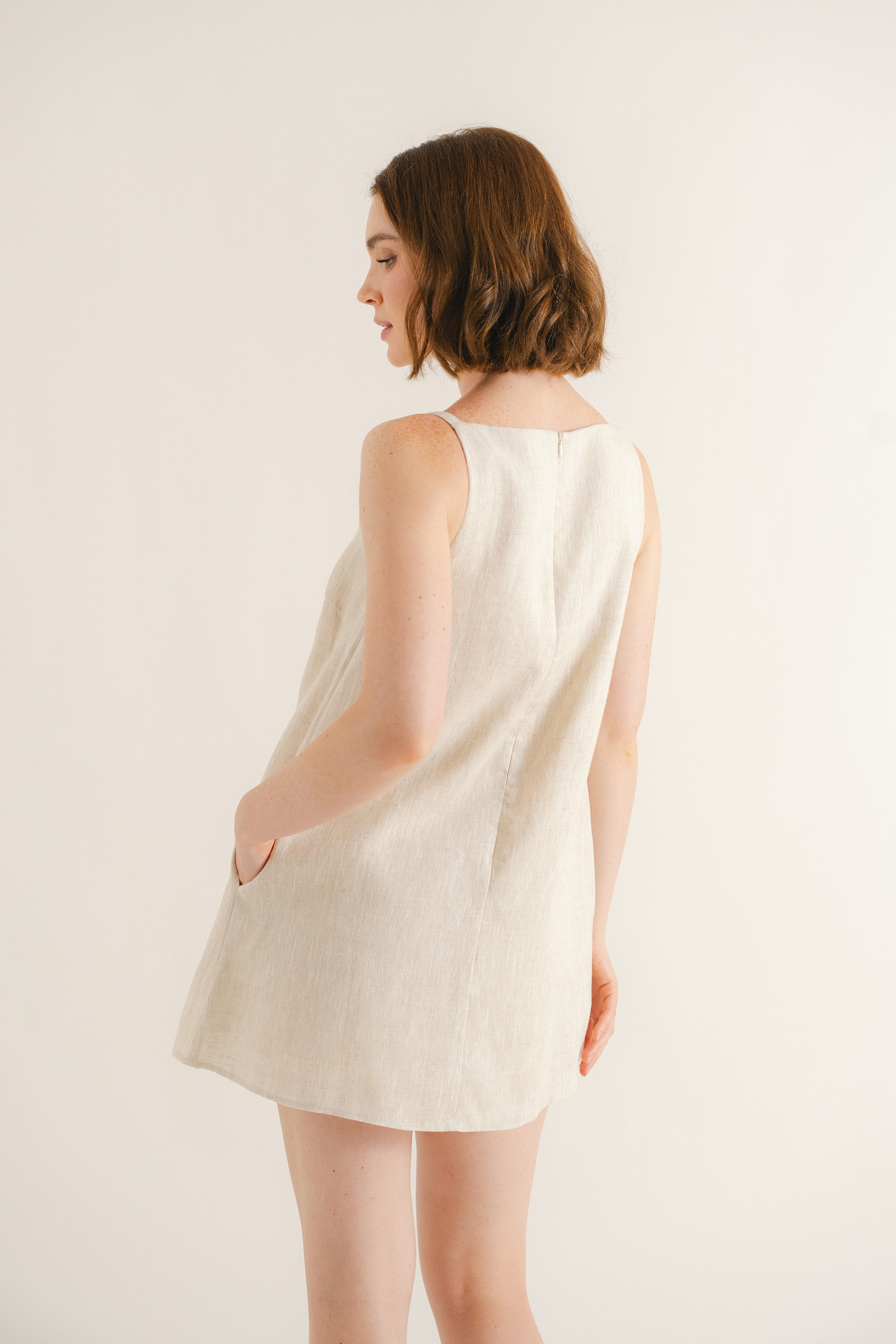 Linen Mini Romper