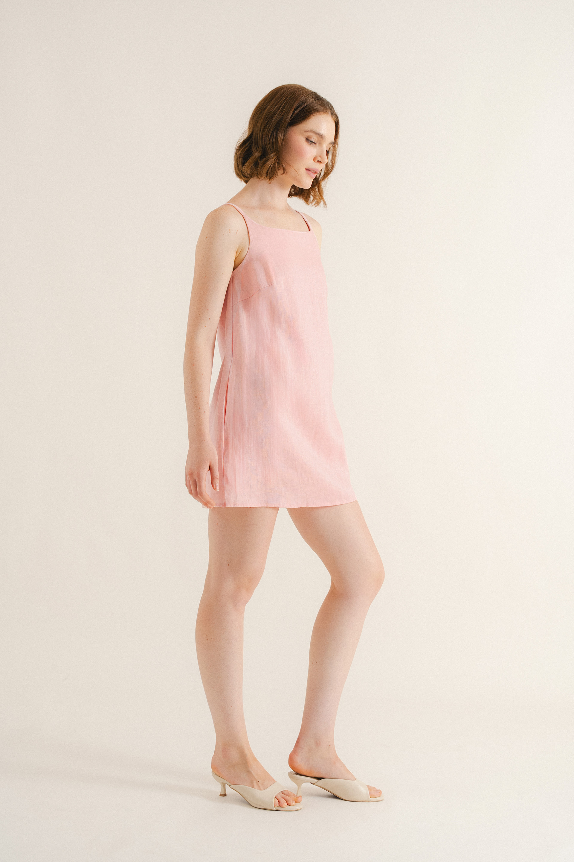 Linen Mini Romper