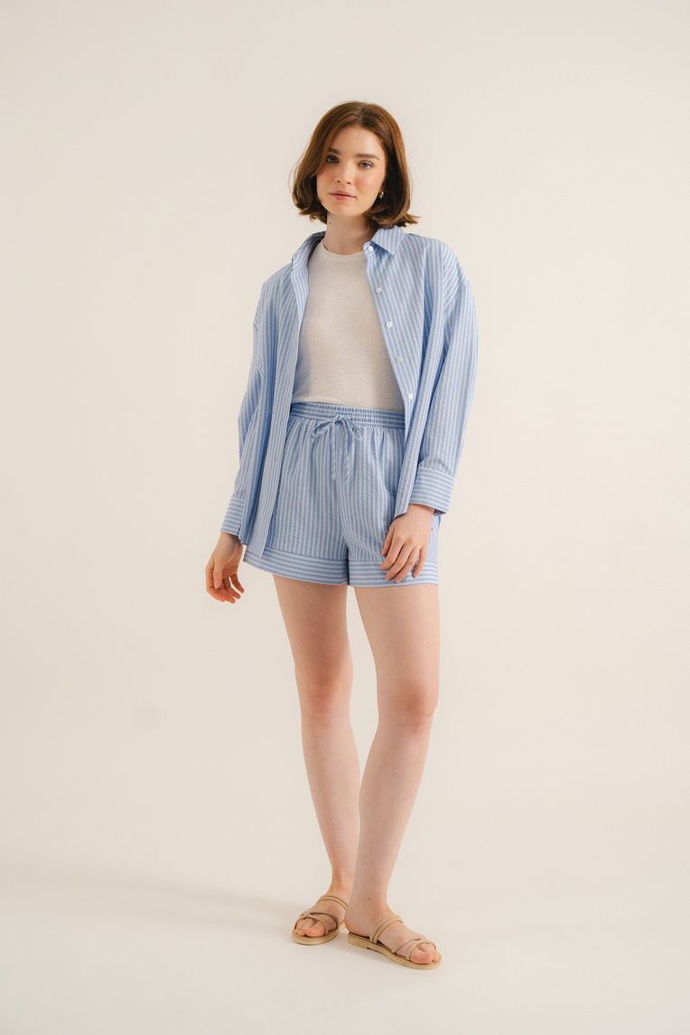 Striped Oversized Shirt