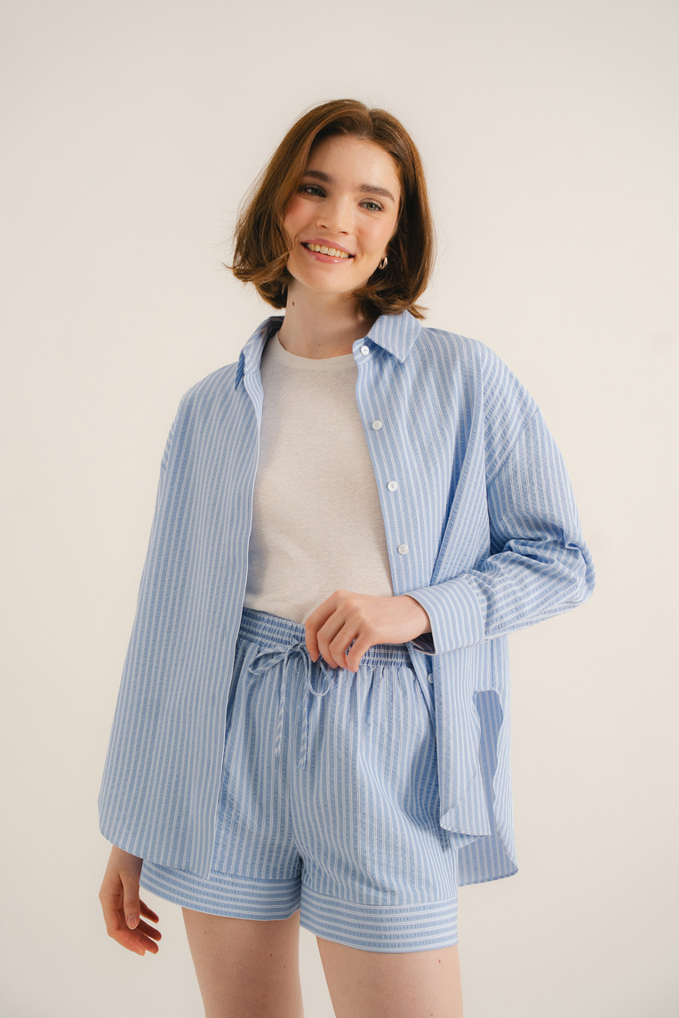 Striped Oversized Shirt