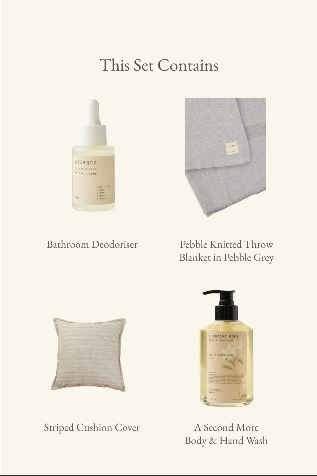 The Comfort Set