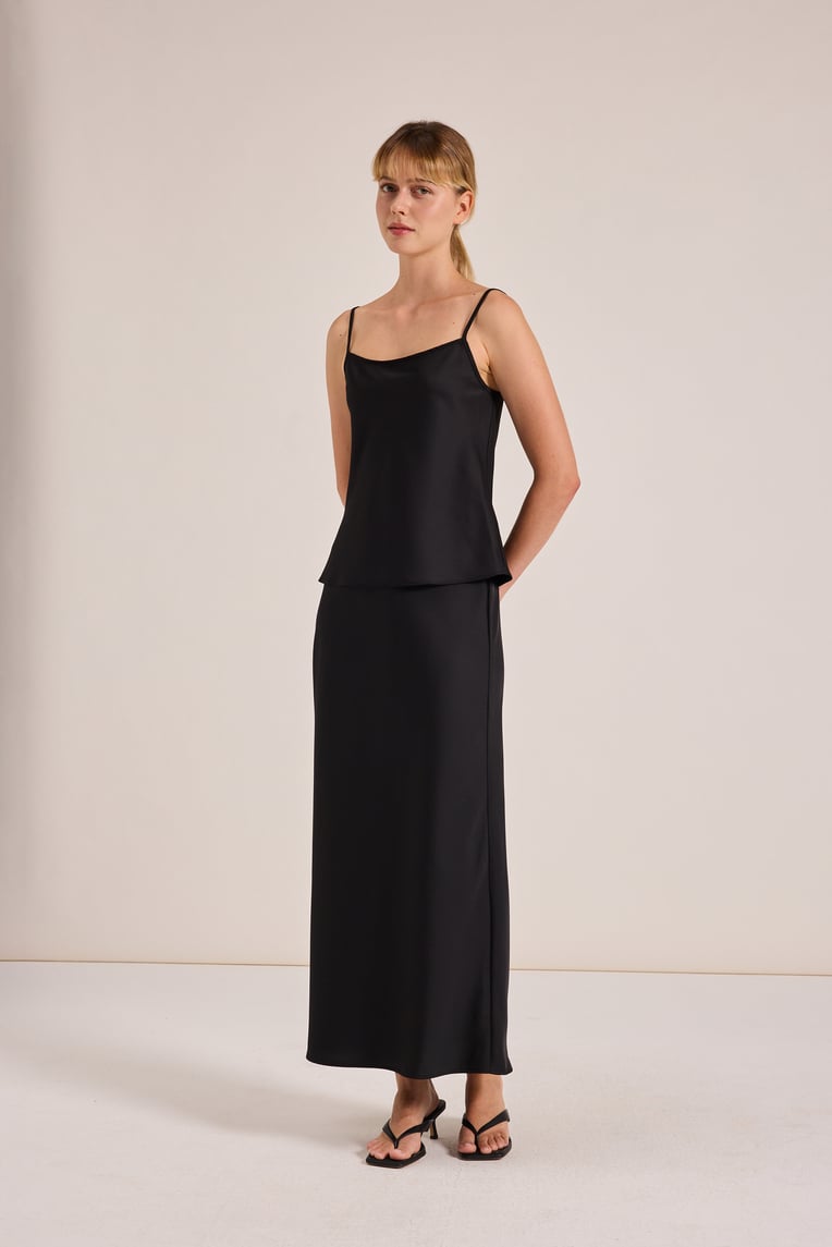 Satin-Finish Cami Top