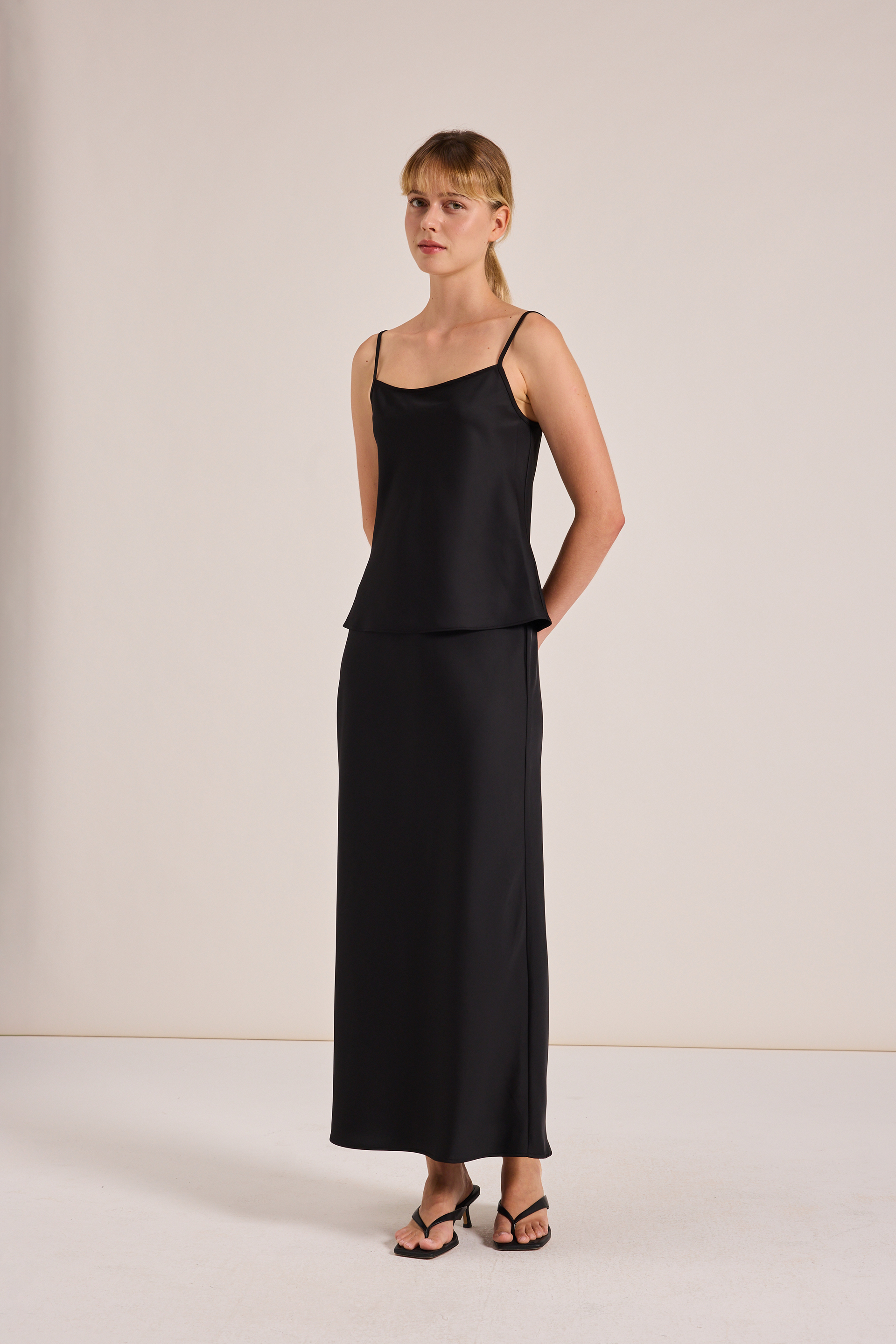 Satin-Finish Cami Top