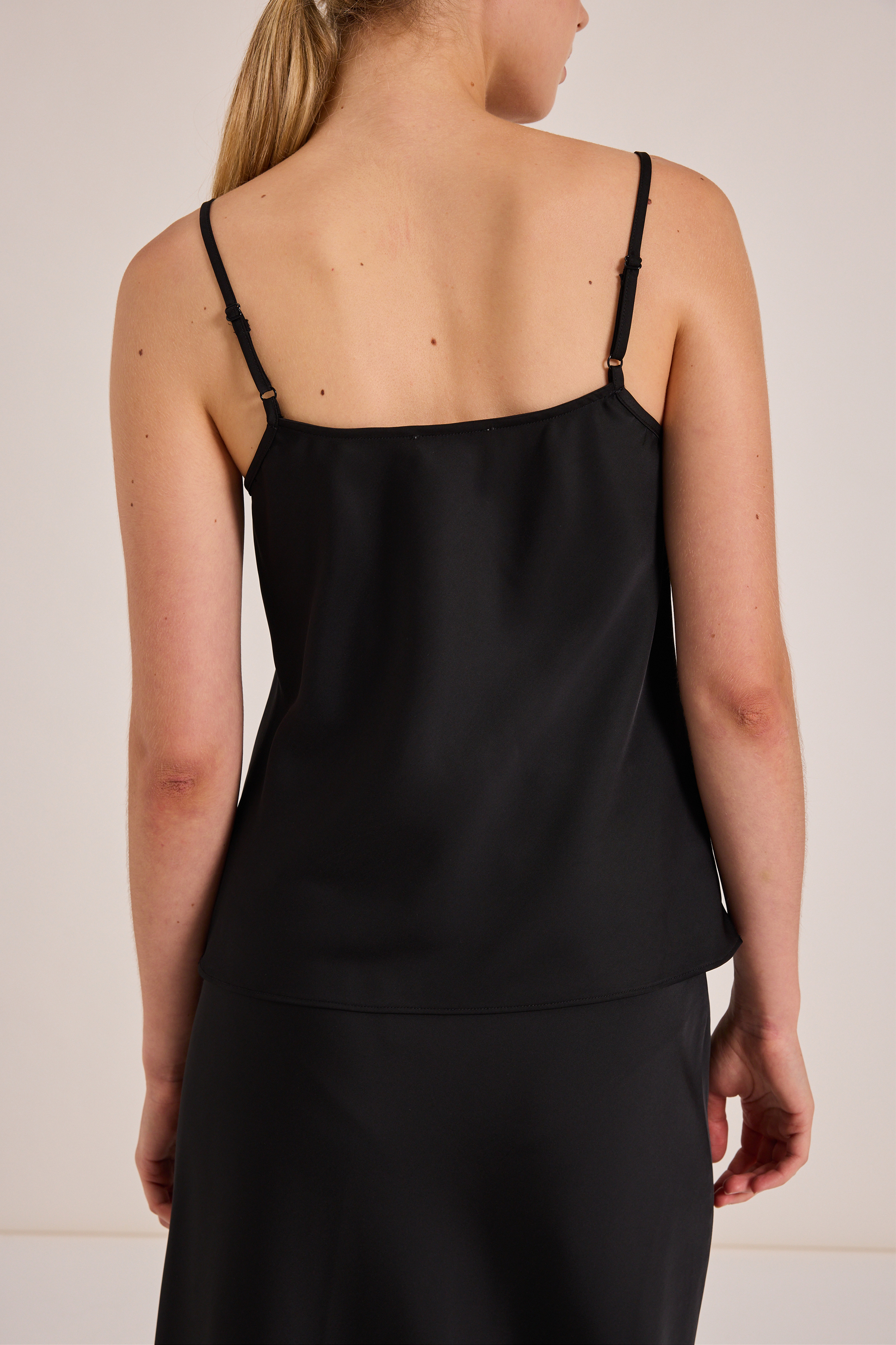 Satin-Finish Cami Top