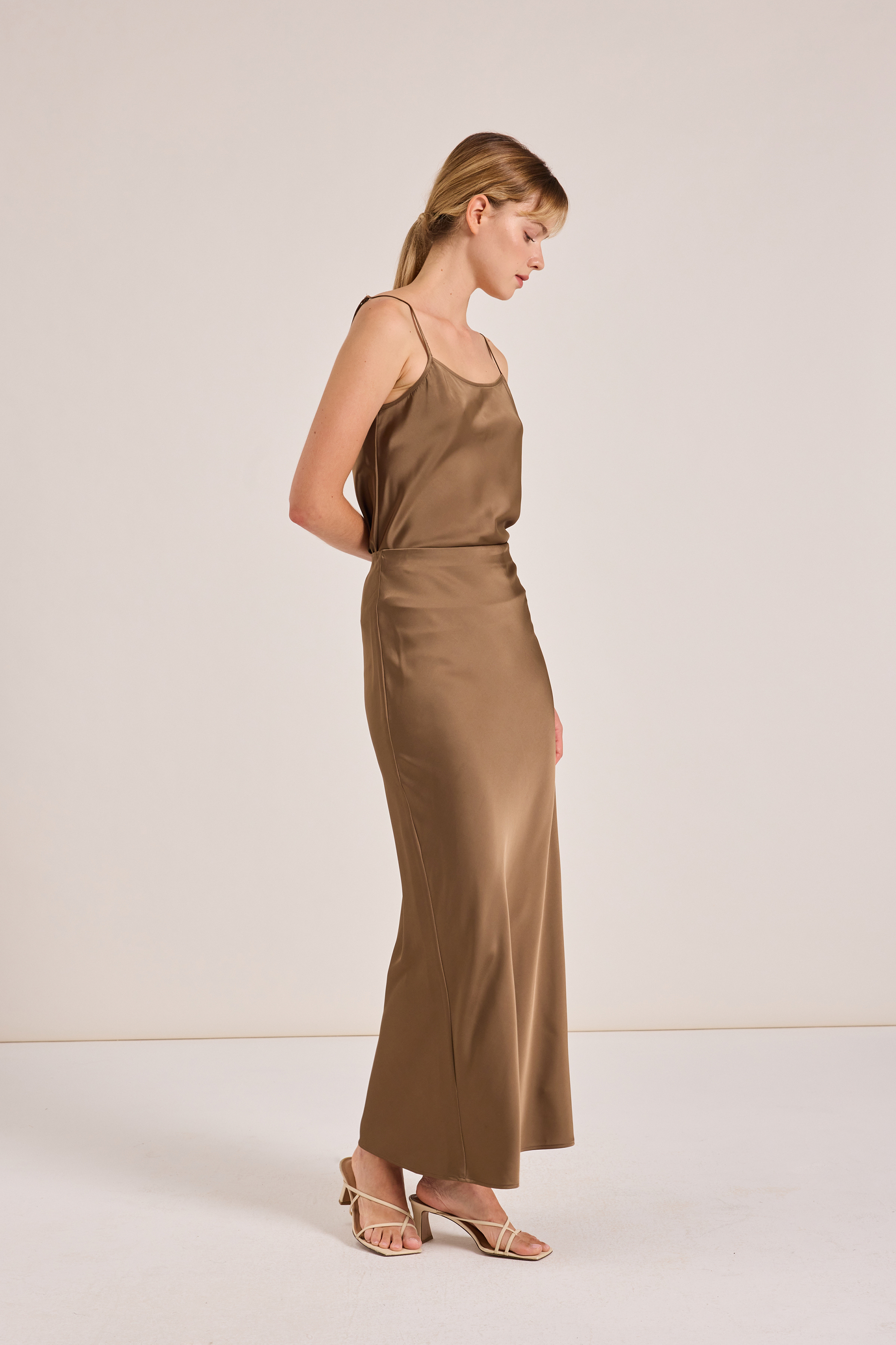 Satin-Finish Cami Top