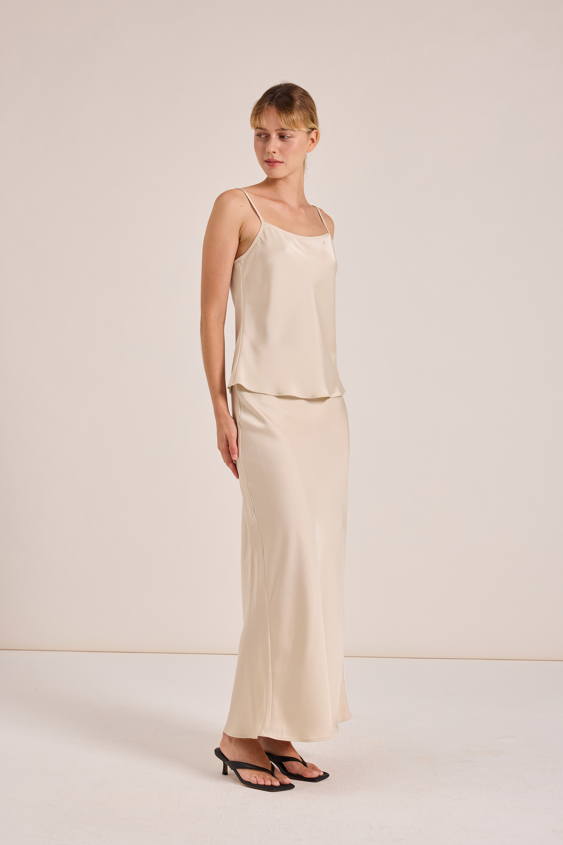 Satin-Finish Cami Top