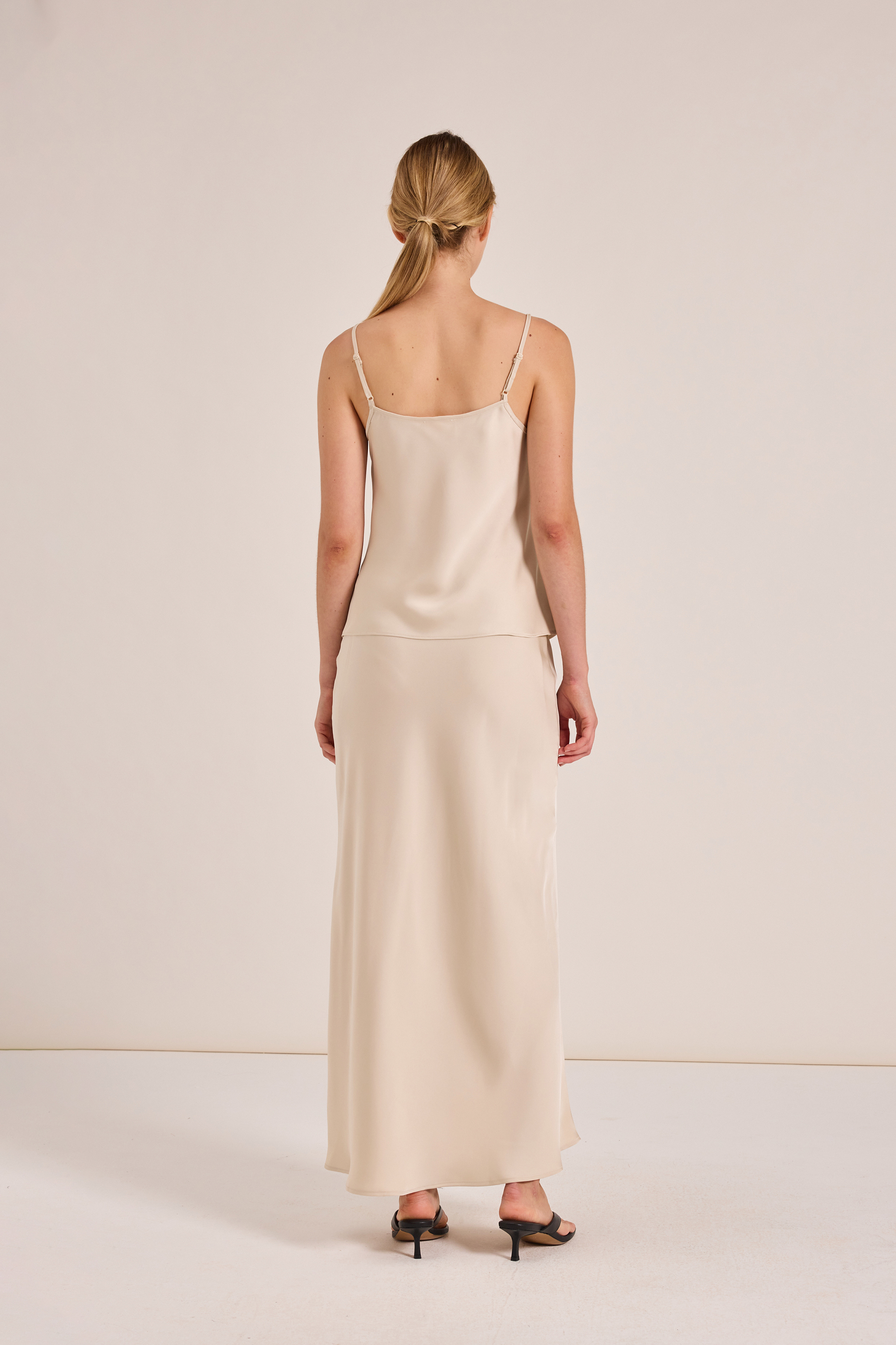 Satin-Finish Cami Top