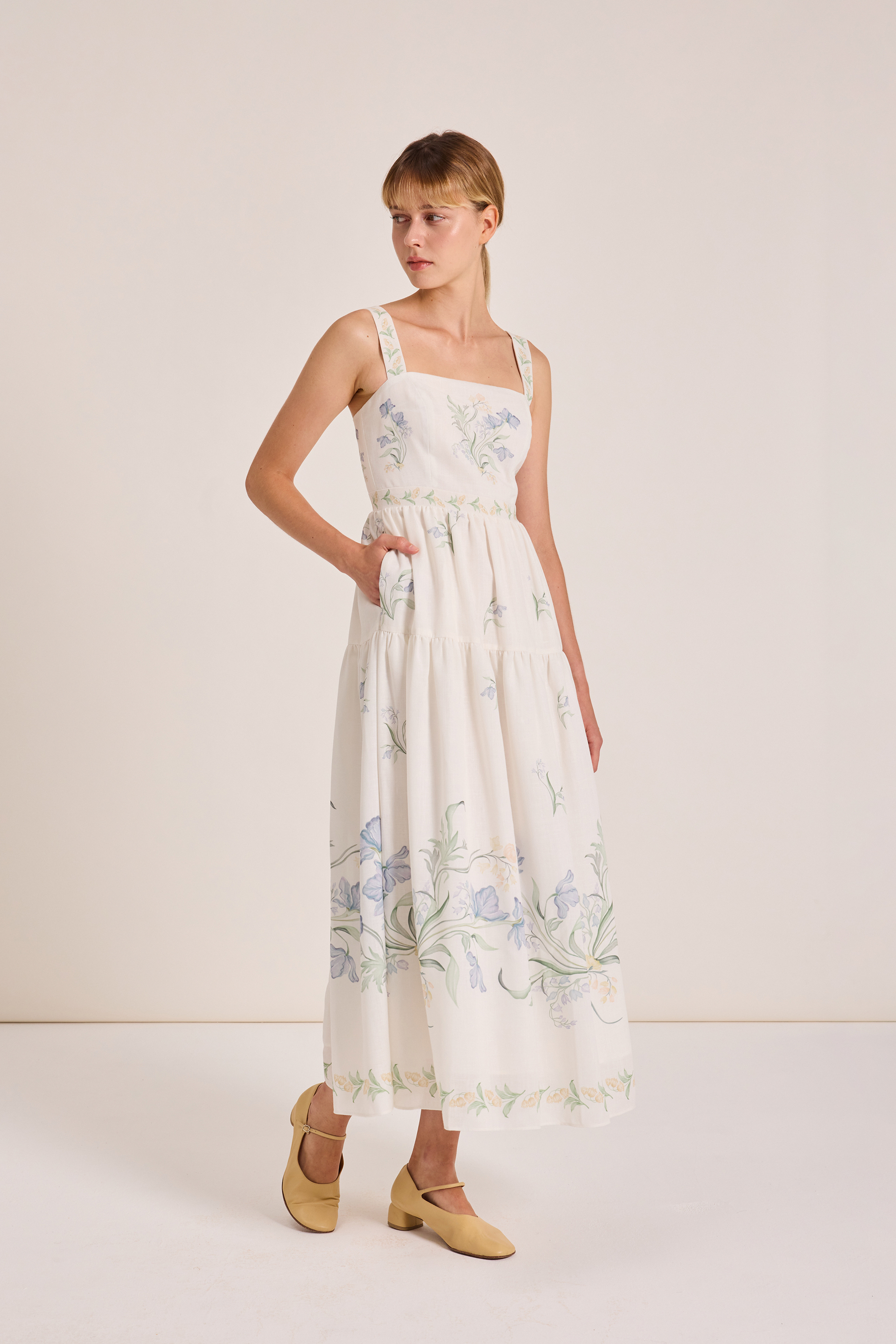 Keepsake Tiered Midi Dress