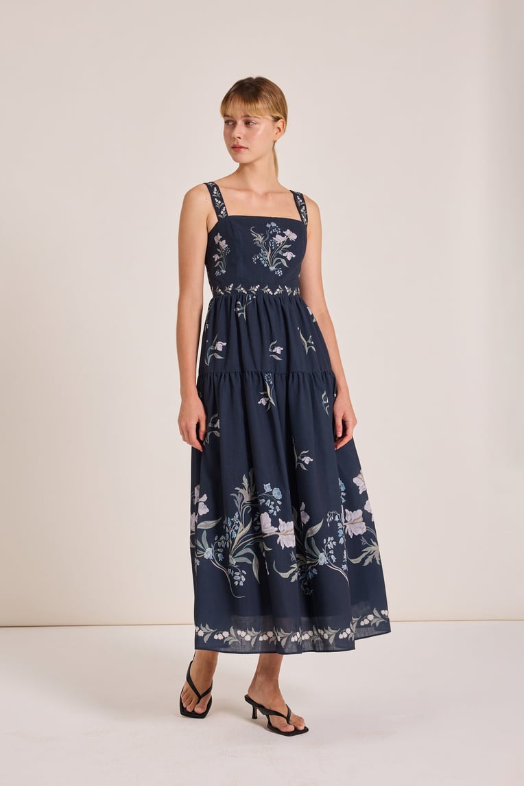 Keepsake Tiered Midi Dress