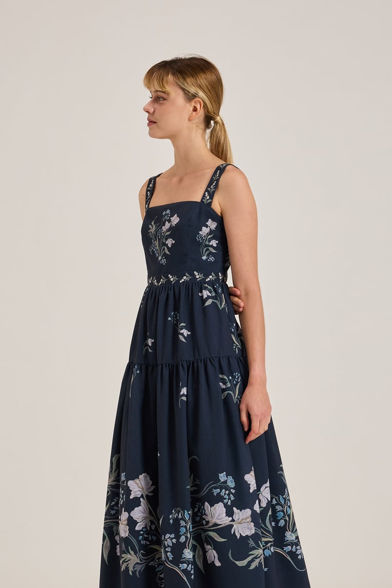 Keepsake Tiered Midi Dress