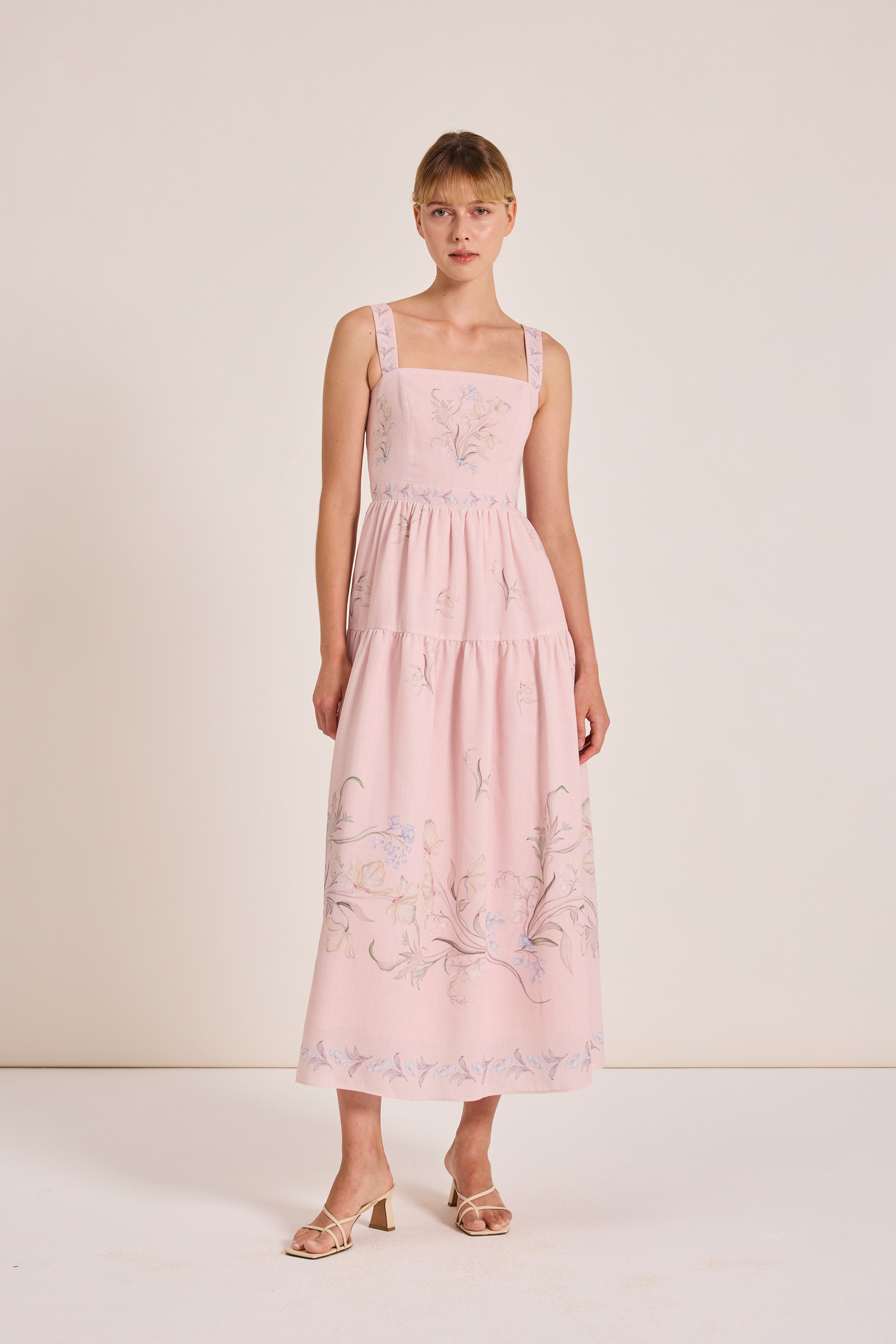 Keepsake Tiered Midi Dress