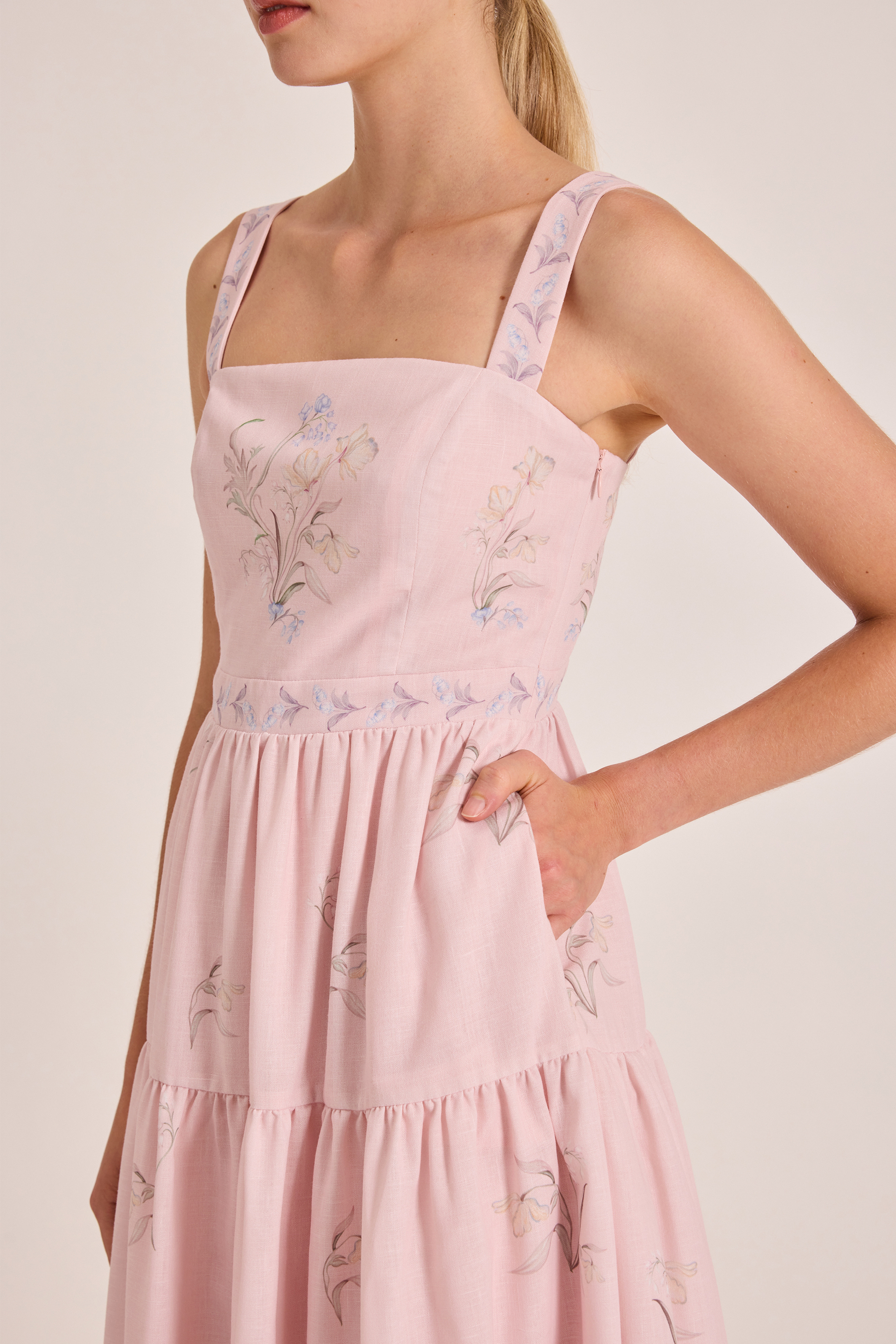 Keepsake Tiered Midi Dress