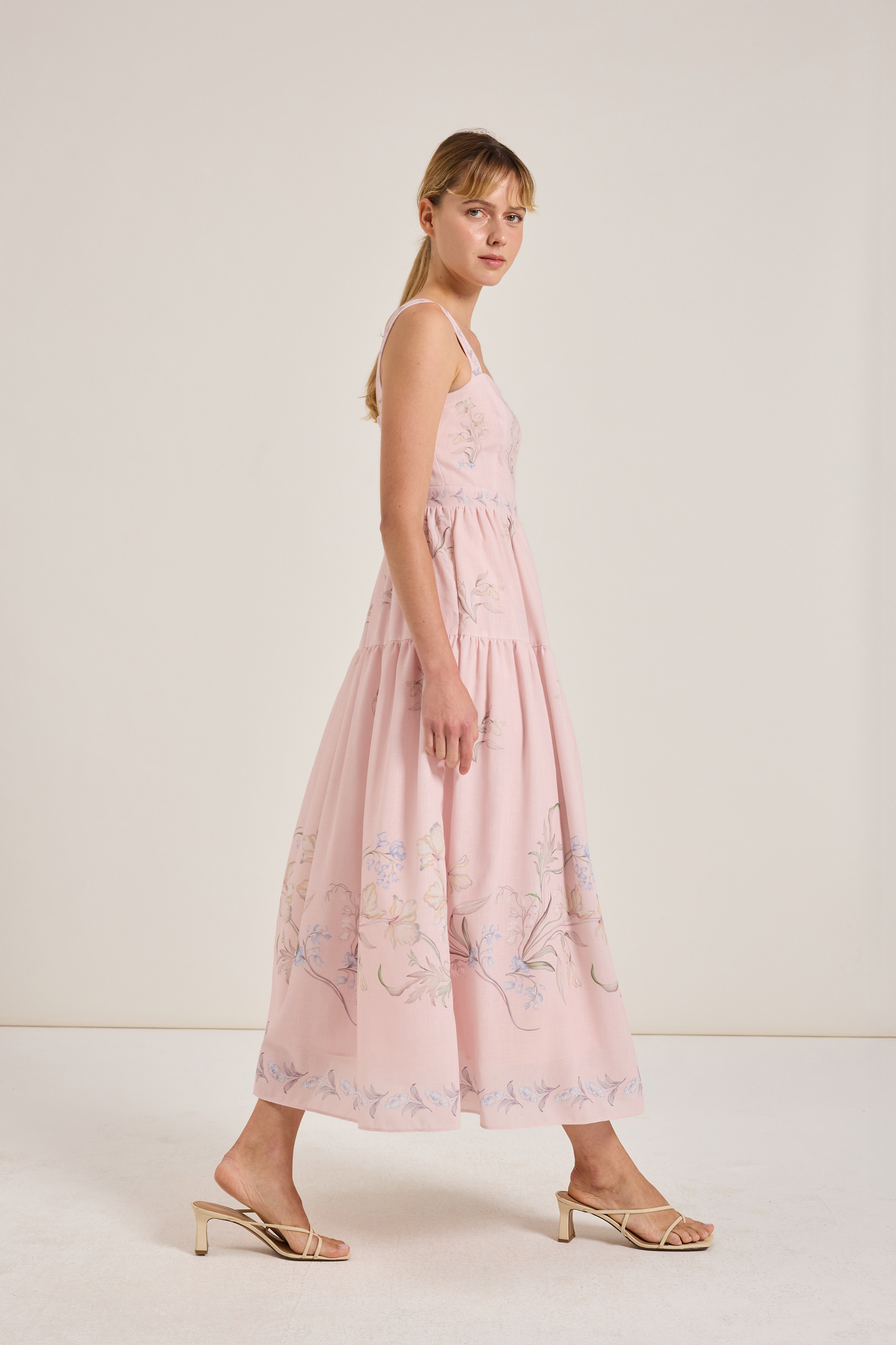 Keepsake Tiered Midi Dress