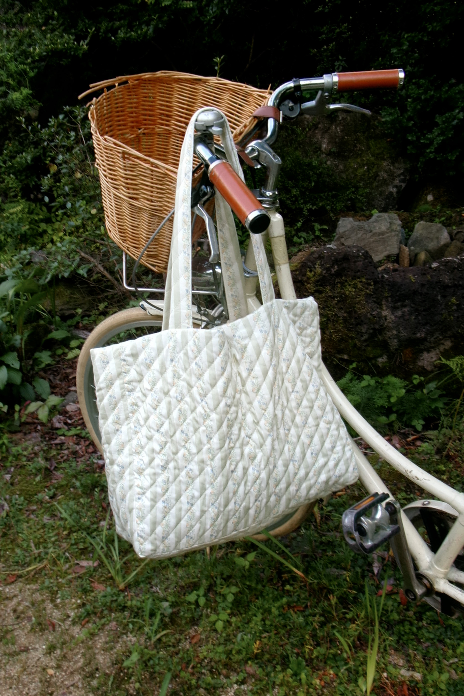 Keepsake Quilted Tote Bag