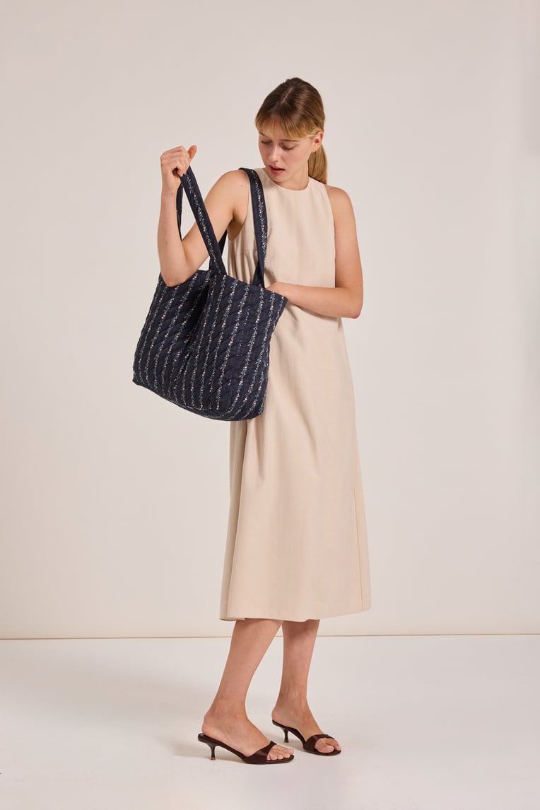 Keepsake Quilted Tote Bag