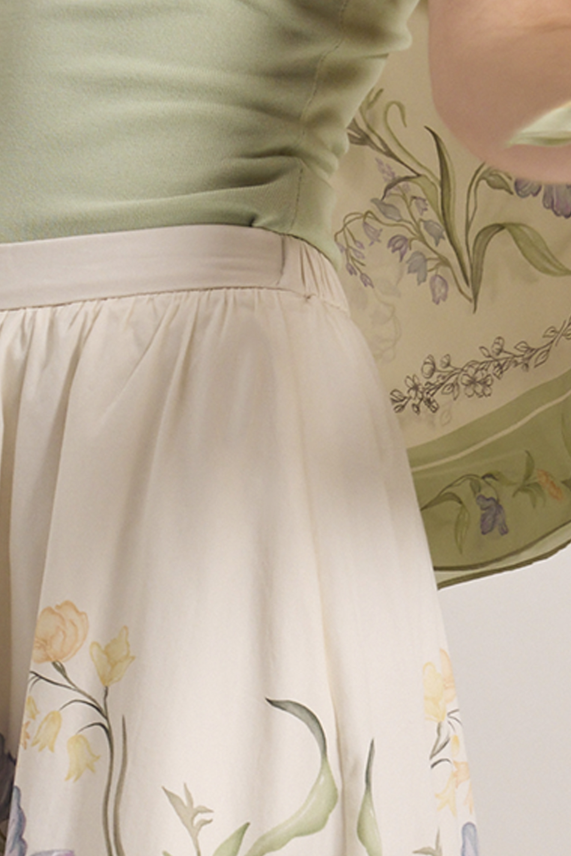 Keepsake Cotton Midi Skirt