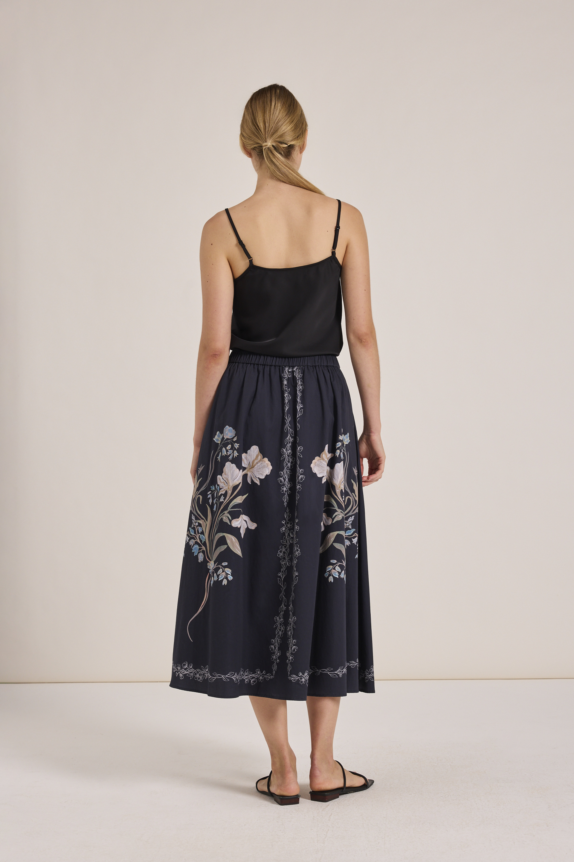 Keepsake Cotton Midi Skirt