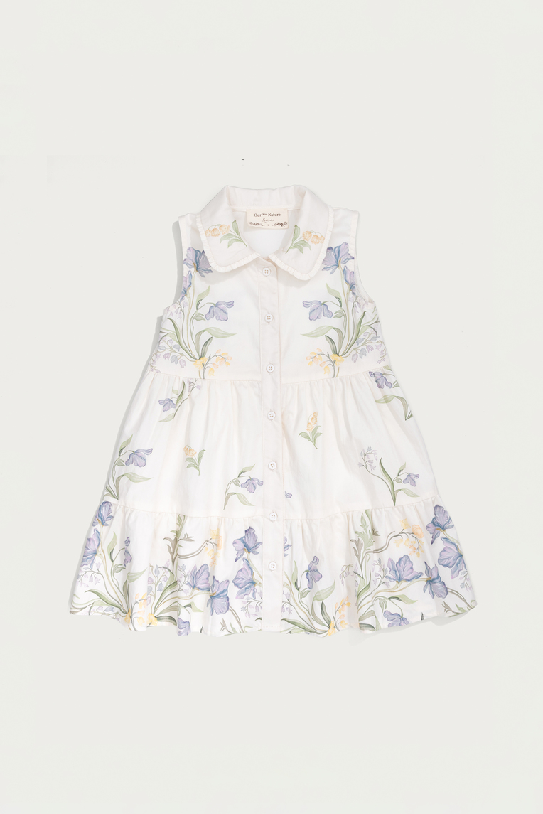 Keepsake Tiered Collared Dress