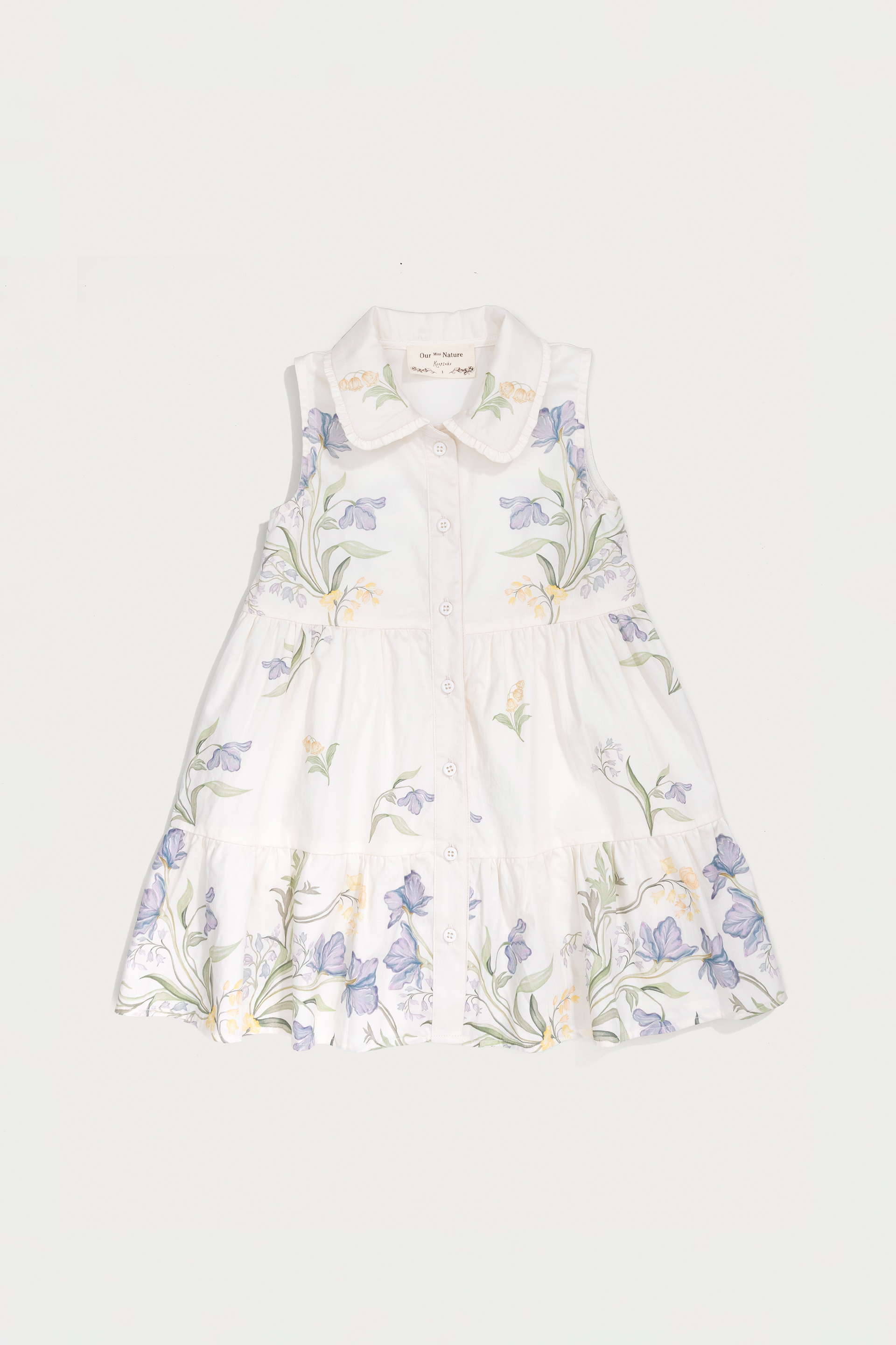 Keepsake Tiered Collared Dress