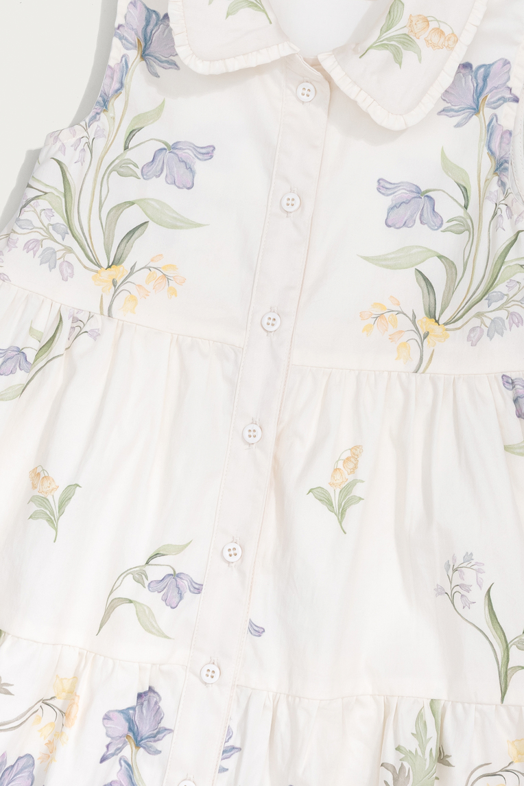 Keepsake Tiered Collared Dress