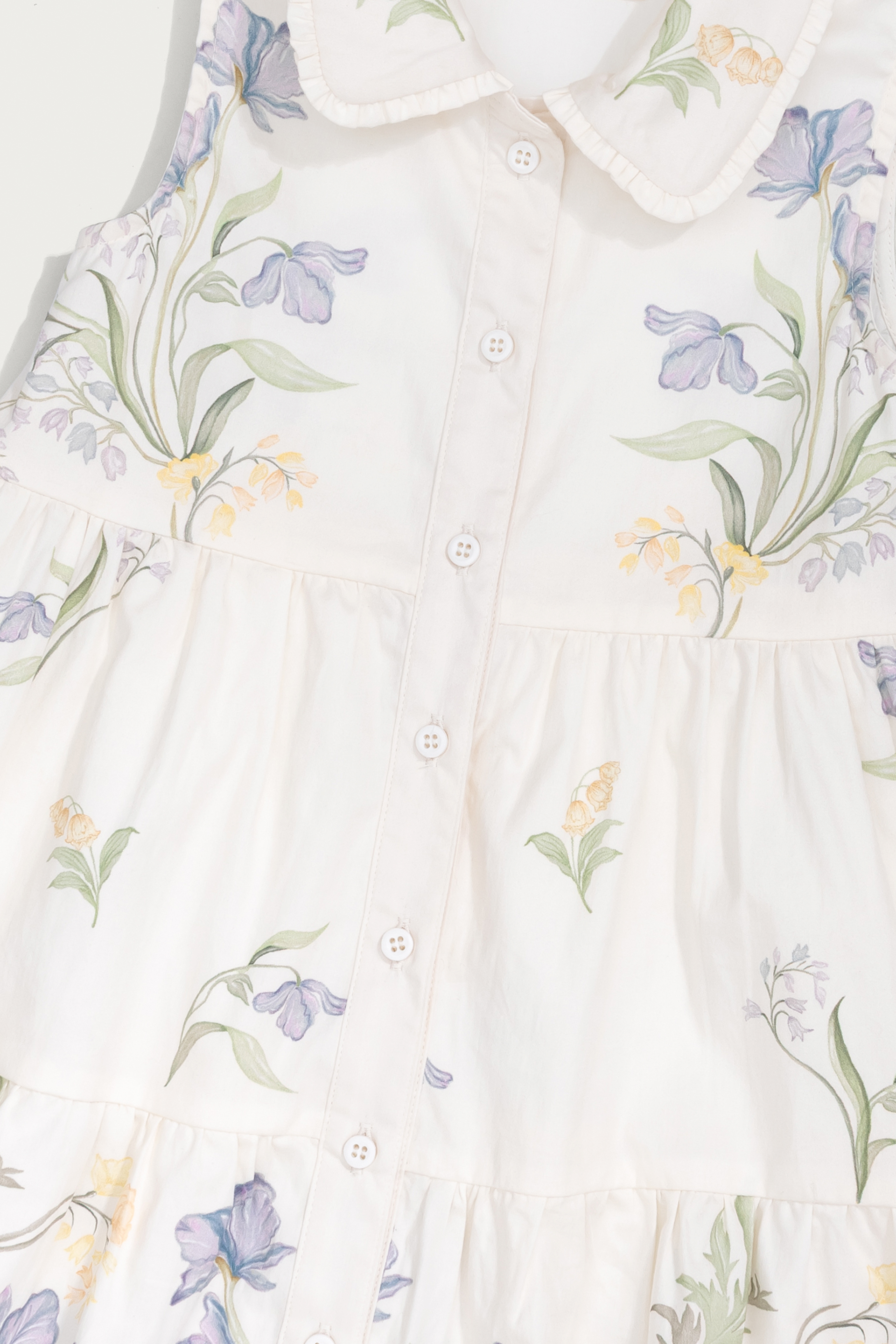 Keepsake Tiered Collared Dress