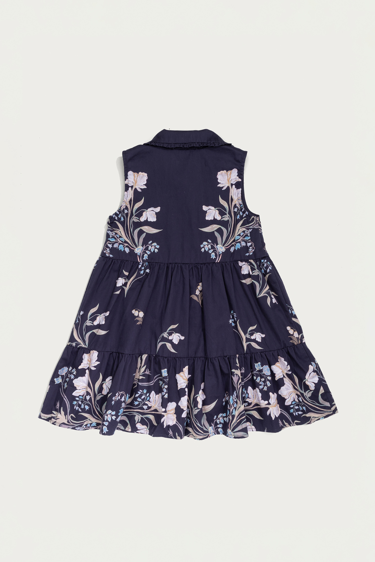 Keepsake Tiered Collared Dress