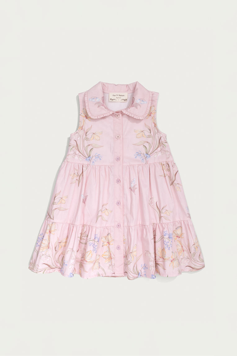 Keepsake Tiered Collared Dress